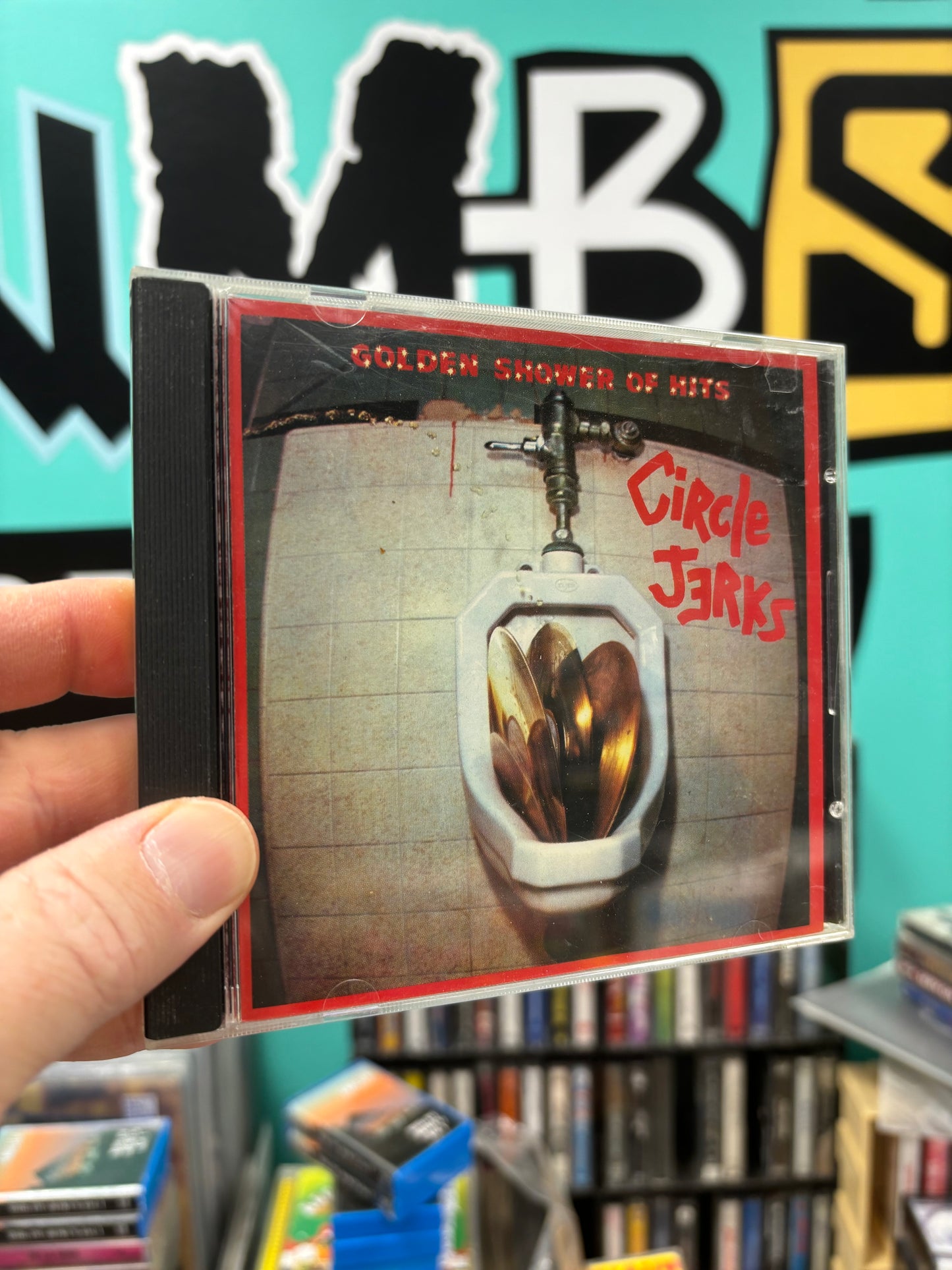 Circle Jerks: Golden Shower Of Hits, CD, reissue, remastered, Avenue Records, Rhino Records, US 1992