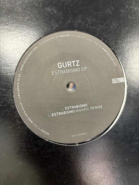 Gurtz: Estrabismo EP, 12inch, Only official pressing, Pariter, Germany 2007