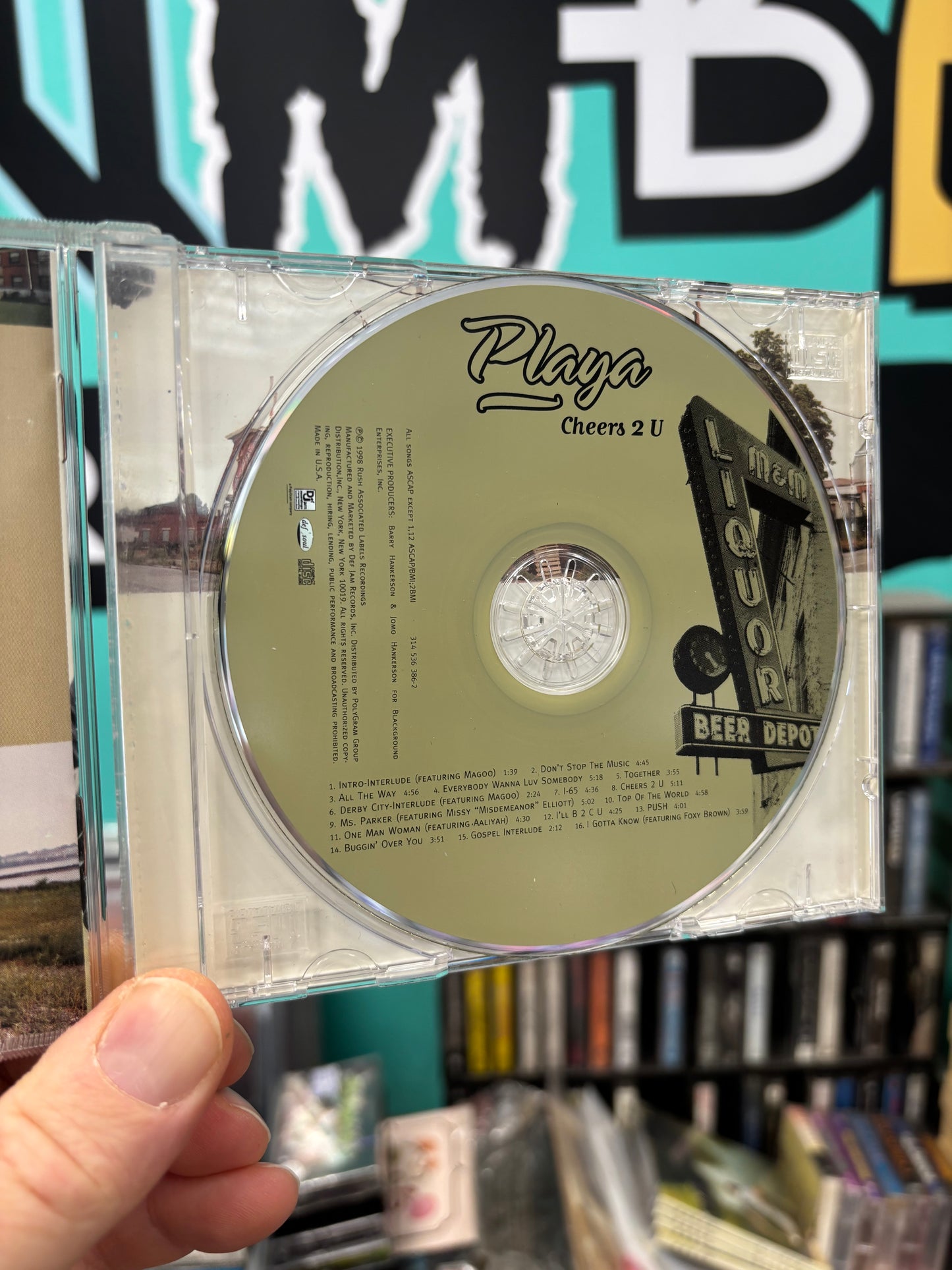 Playa: Cheers 2 U, CD, Def Jam Recordings, Def Soul, Blackground Entertainment, US 1998