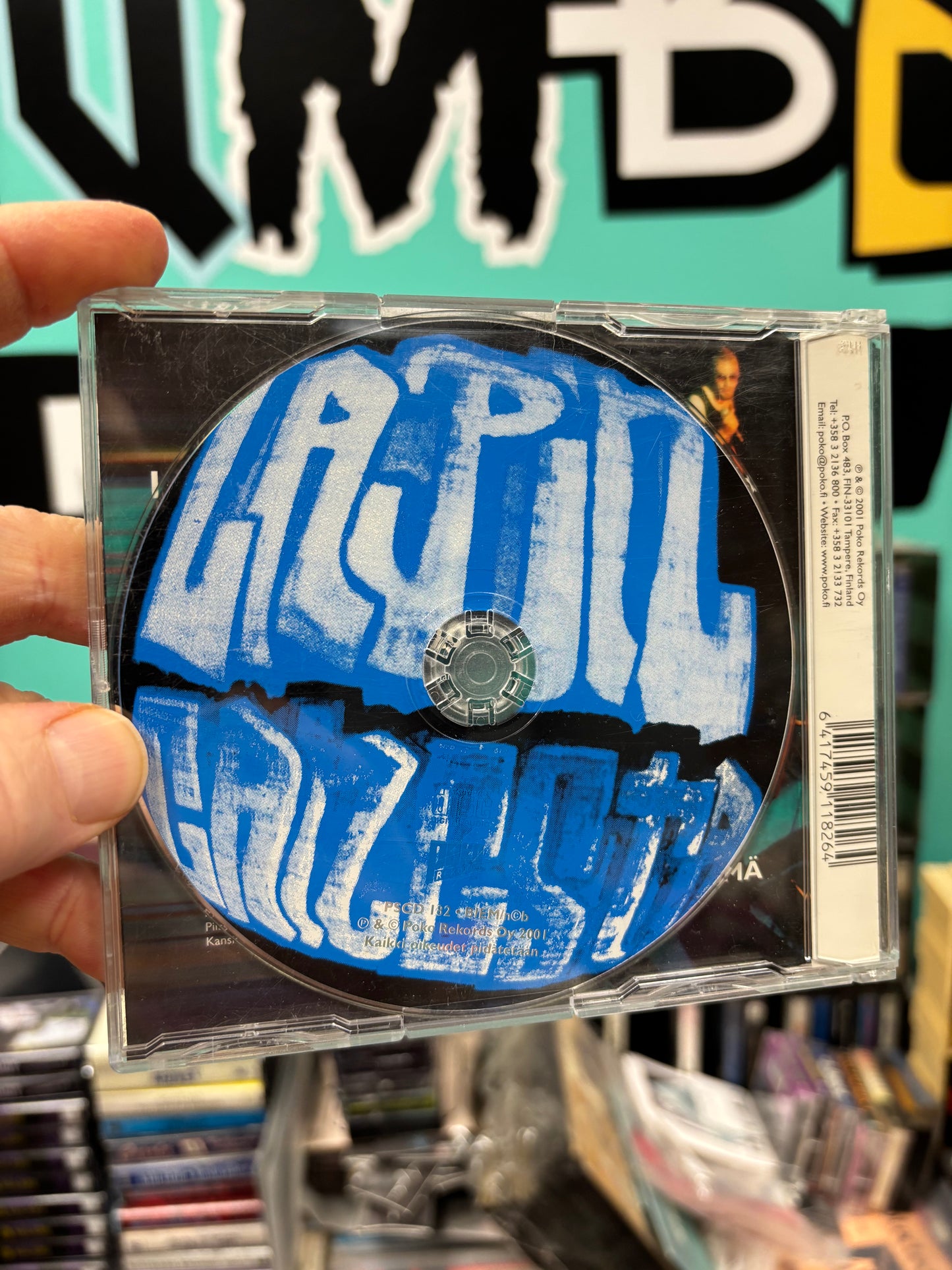 Anno Fallo: Lapin Gangsta, CD, Maxi-Single, Only pressing, Poko Rekords, Finland 2001