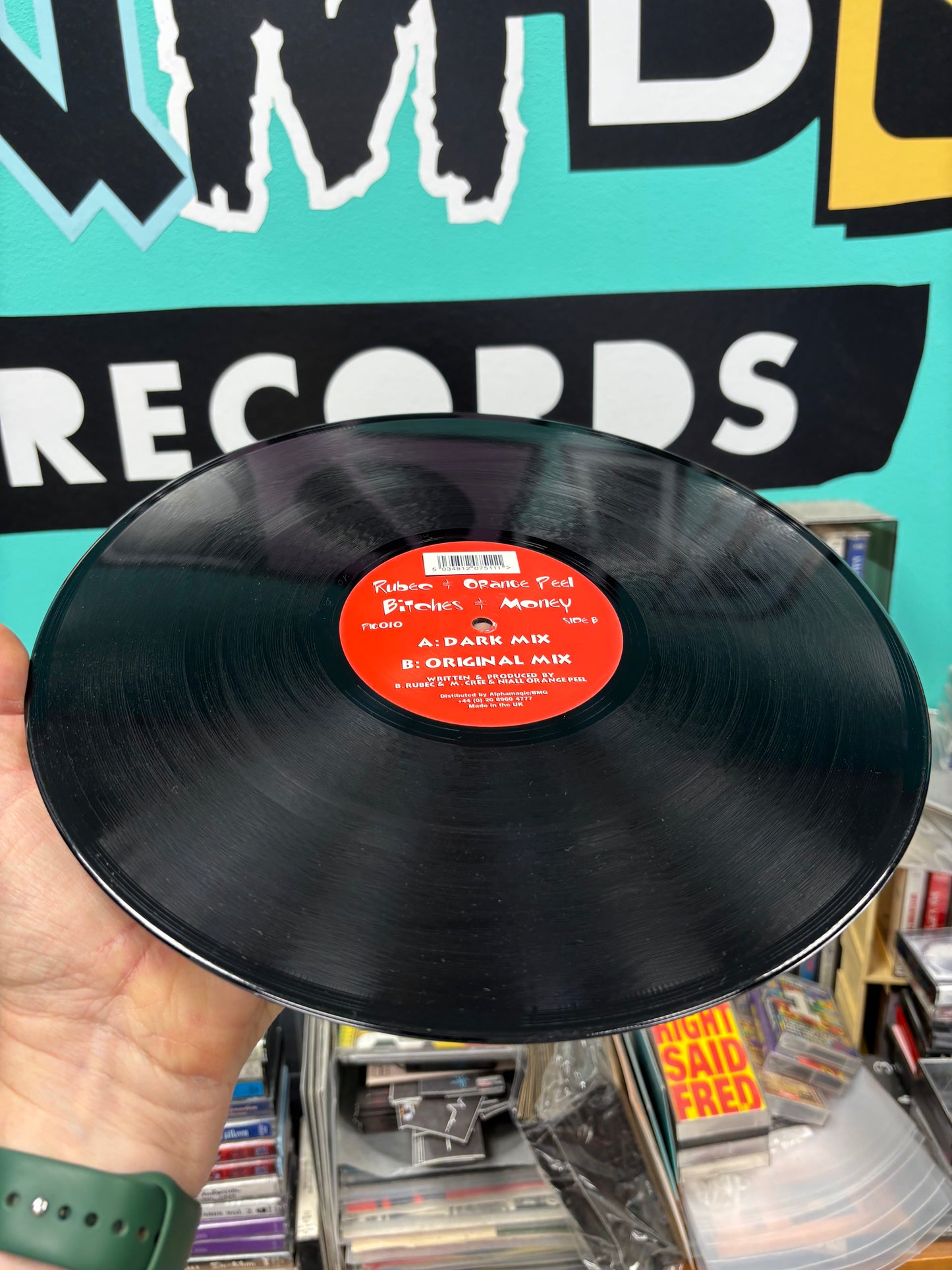 Rubec: Bitches & Money, 12inch, Only official pressing, Pig Pen, UK 2000