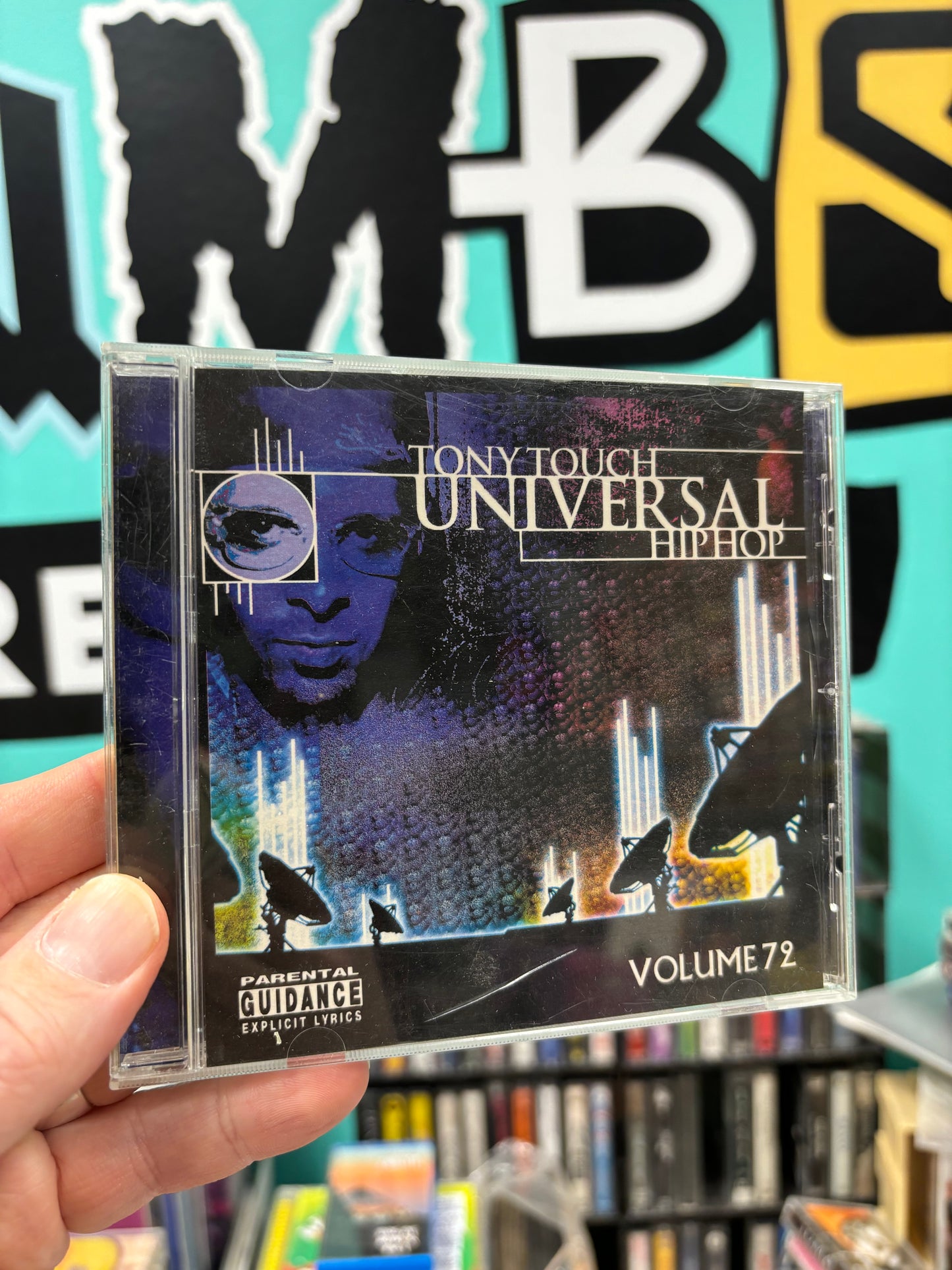 Tony Touch - Universal: Hip Hop #72, CD, compilation, mixed, promo, Touch Entertainment, US year?