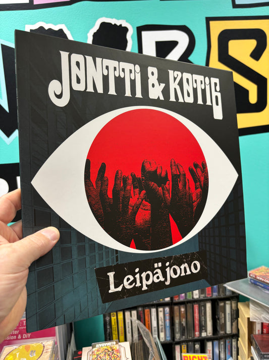 Jontti & Koti6: Leipäjono, LP, Only vinyl pressing, 3rd Rail Music, Finland 2017