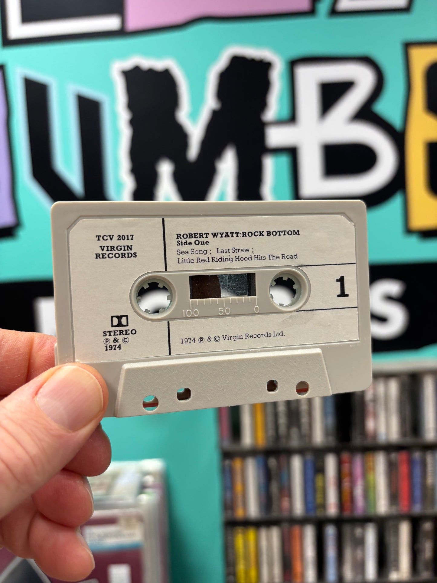 Robert Wyatt: Rock Bottom, C-cassette, 1st pressing, Virgin, UK 1974