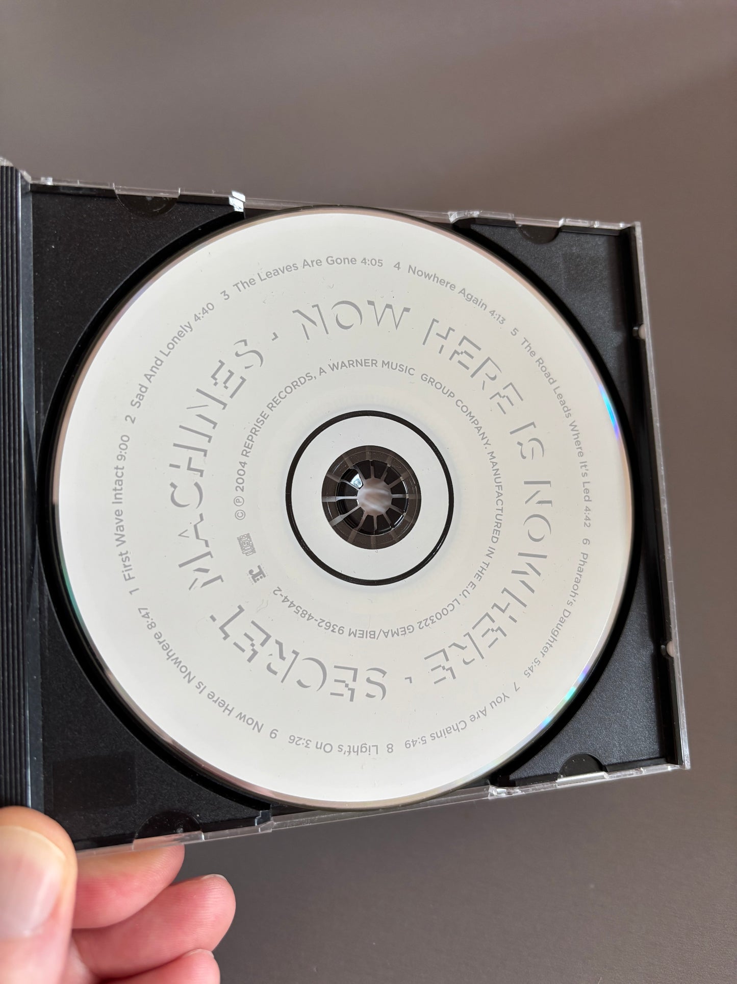 Secret Machines: Now Here Is Nowhere, CD, Reprise Records, Europe 2004