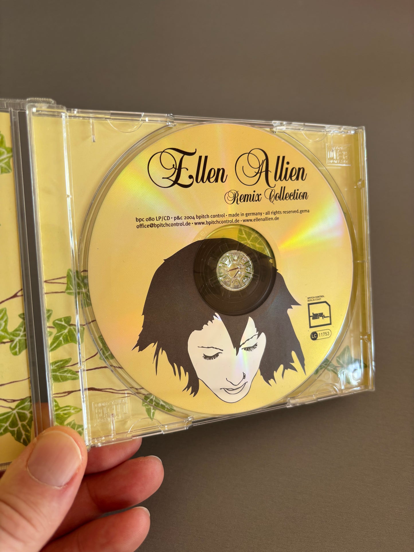 Ellen Allien: Remix Collection, CD, Only pressing, BPitch Control, Germany 2004