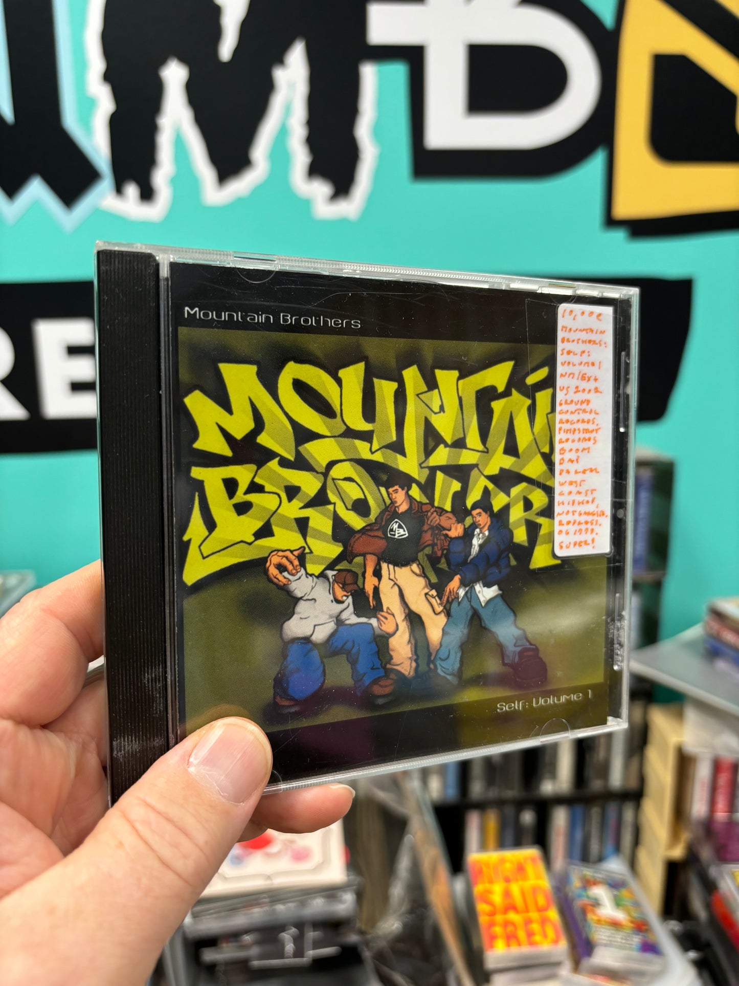 Mountain Brothers - Self: Volume 1, CD, reissue, Ground Control Records, Pimpstrut Records, US 2002