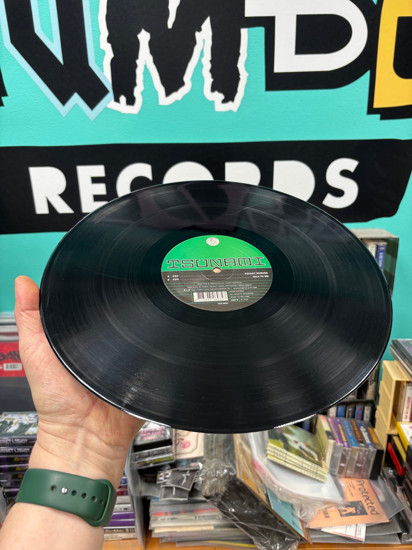 EON (Ferry Corsten): Pocket Damage, 12inch, Only pressing, Tsunami, Netherlands 2002