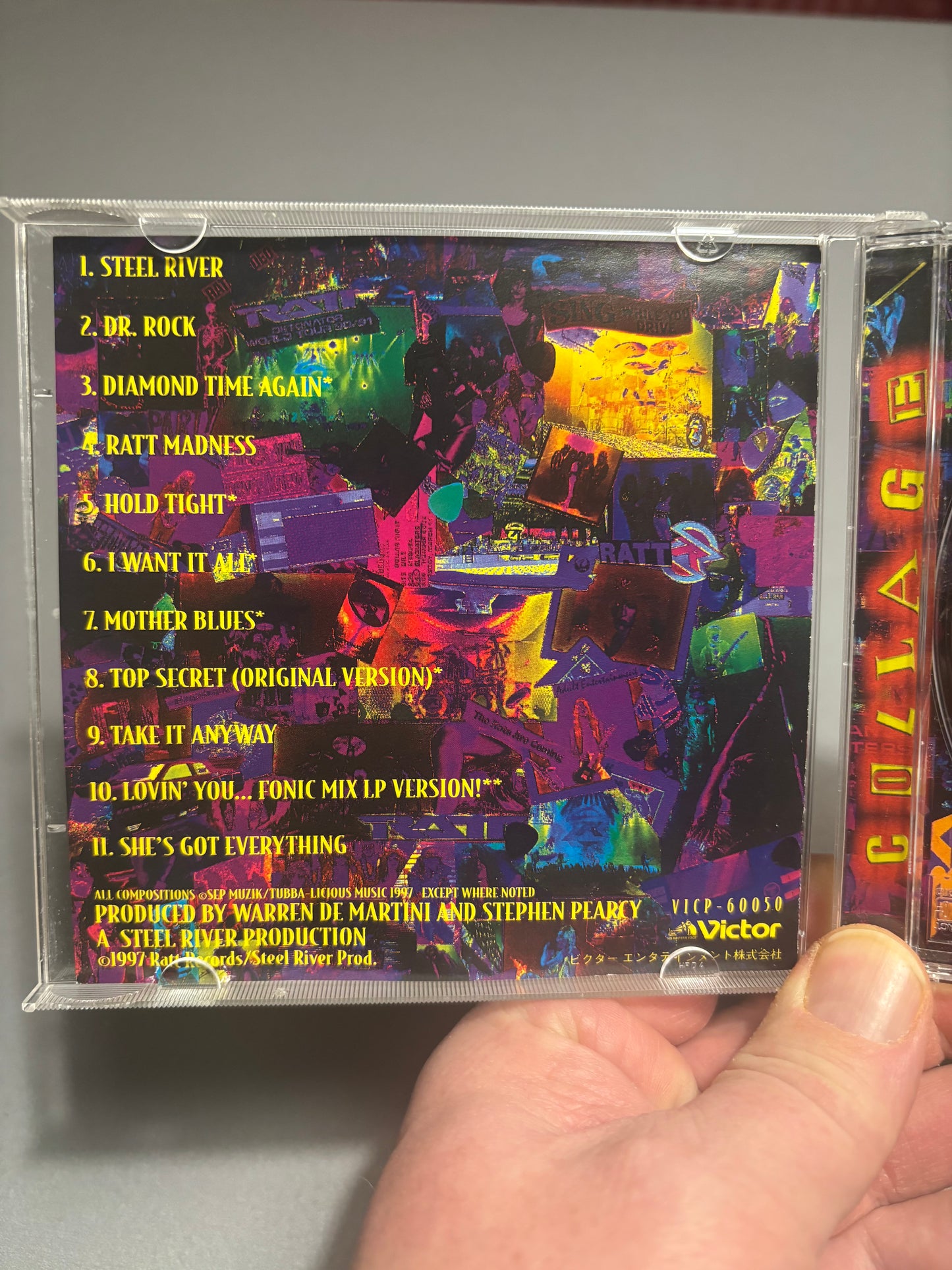 Ratt: Collage, CD, remastered, Victor, Japan 1997