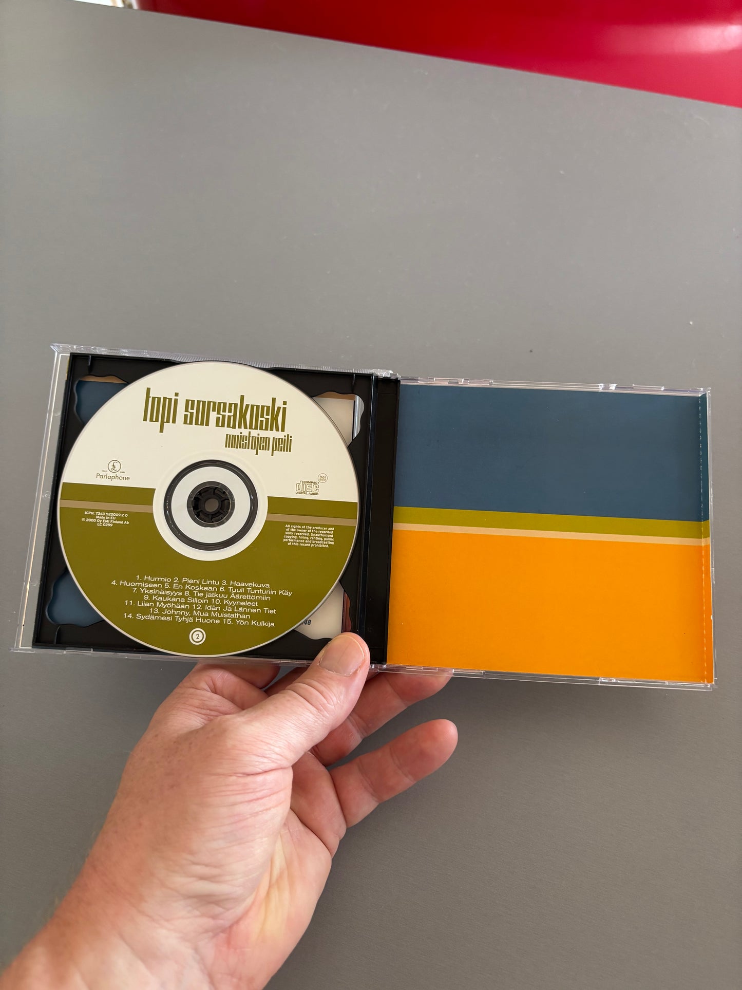 Topi Sorsakoski: Muistojen Peili, 2CD, Compilation, Only pressing, Parlophone, Finland 2000