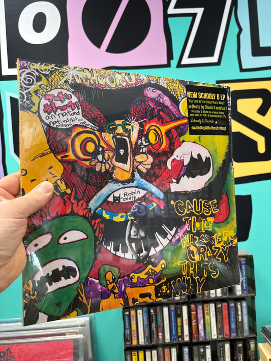 Schoolly D: ”Cuz That Nixxers Crazy! That’s Why!”, LP, brown vinyl, Ruffnation Records, US 2023