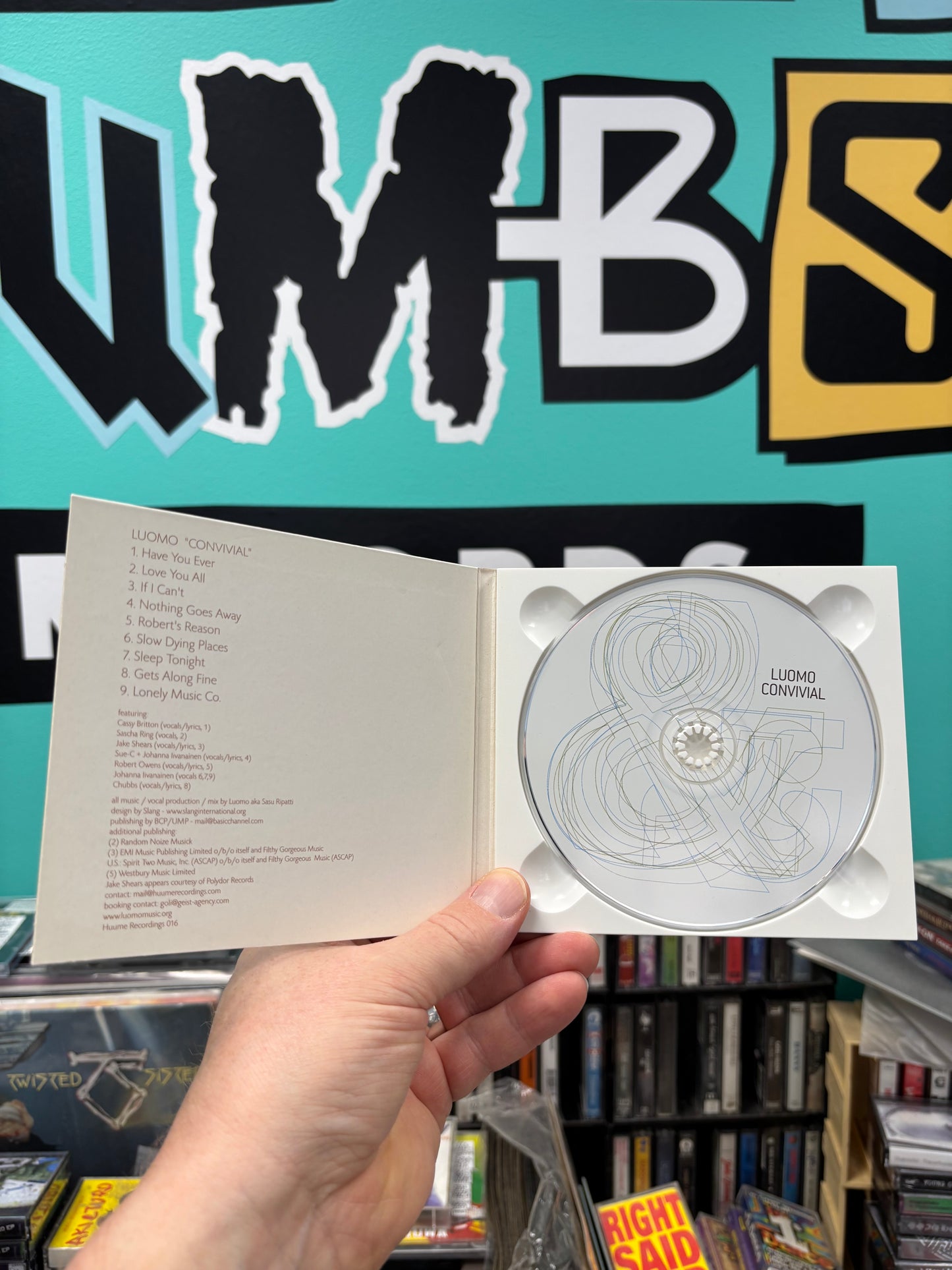 Luomo: Convivial, CD, Huume Recordings, Europe 2008