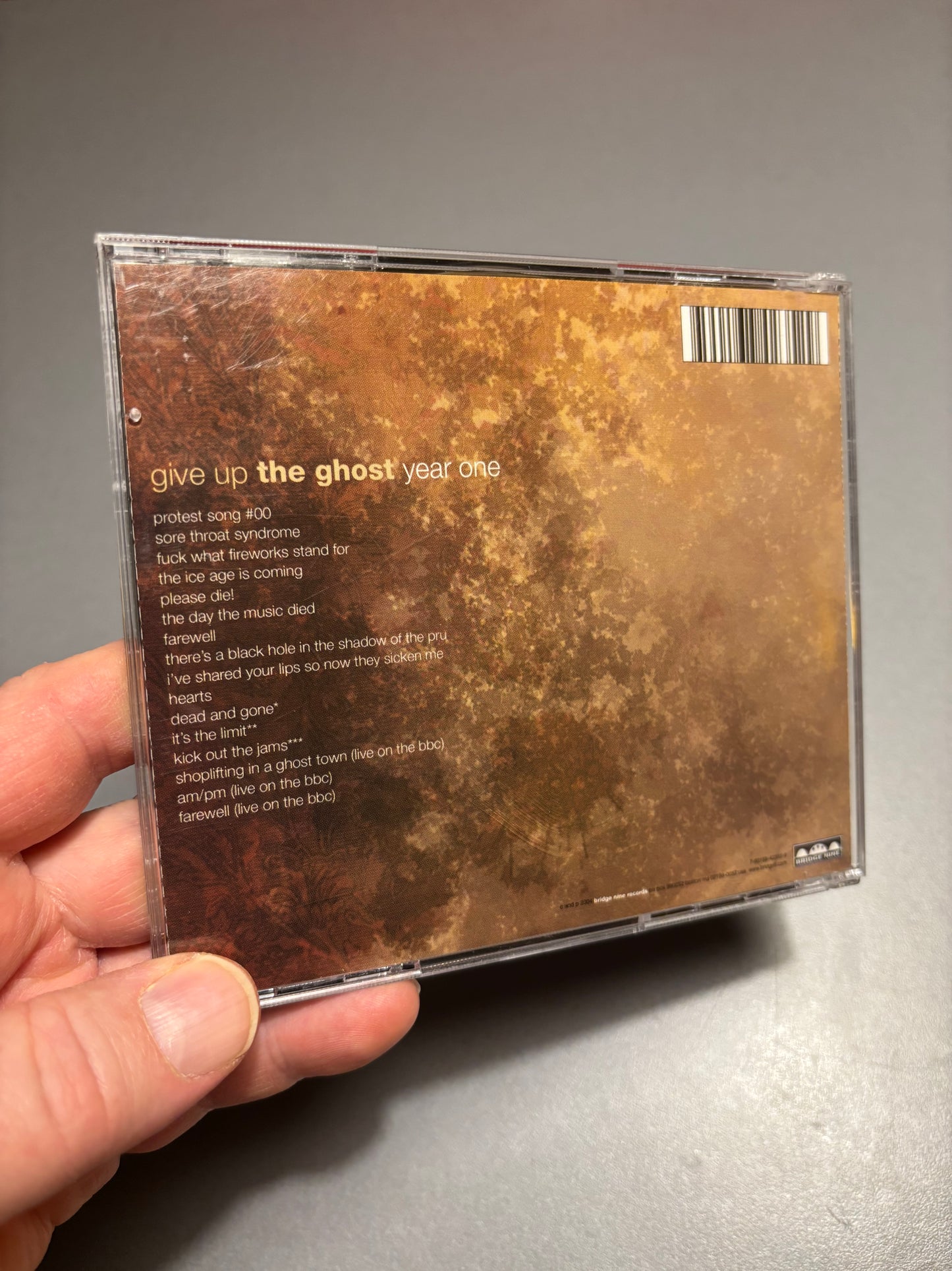 Give Up The Ghost: Year One, CD, reissue, compilation, Bridge Nine Records, US 2004