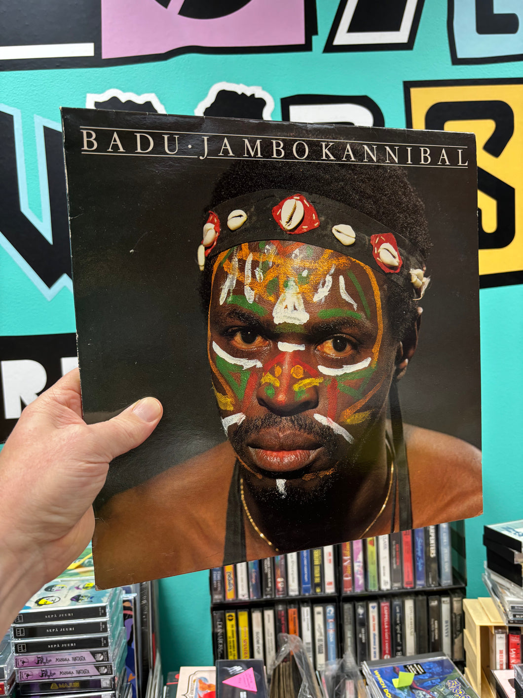 Badu Ndjay: Jambo Kannibal, LP, Only pressing, Finland 1985