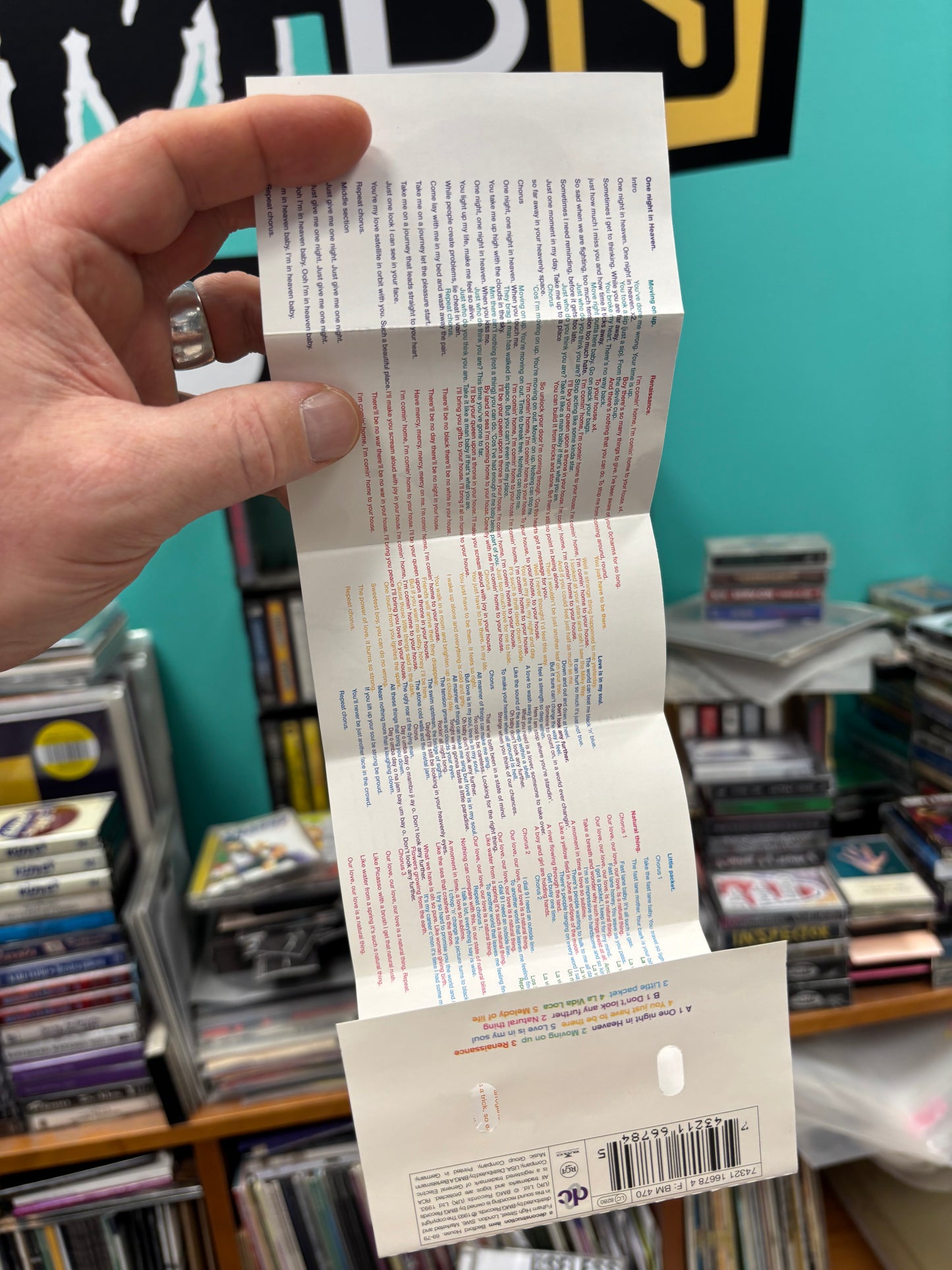 M People: Elegant Slumming, C-cassette, Deconstruction, RCA, BMG, Europe 1993