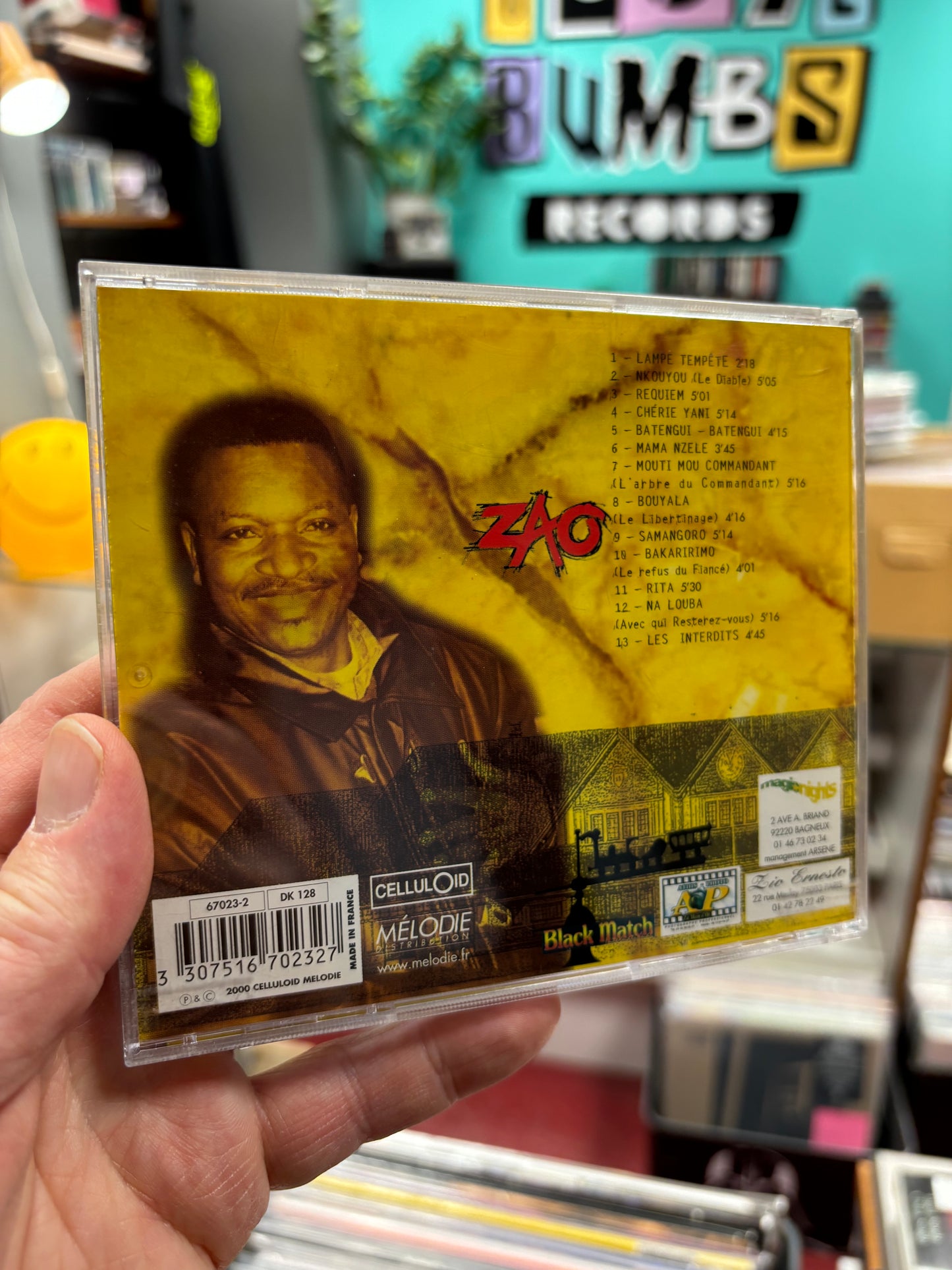 Zao: Renaissance (De Pointe Noire à Trouville Deauville…), CD, France 2000