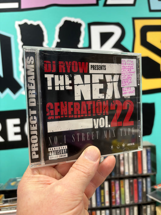 DJ Ryow: The Next Generation Vol. 22 - No. 1 Street Mix Tape, CD, Promo, Ballers Records, Japan year?