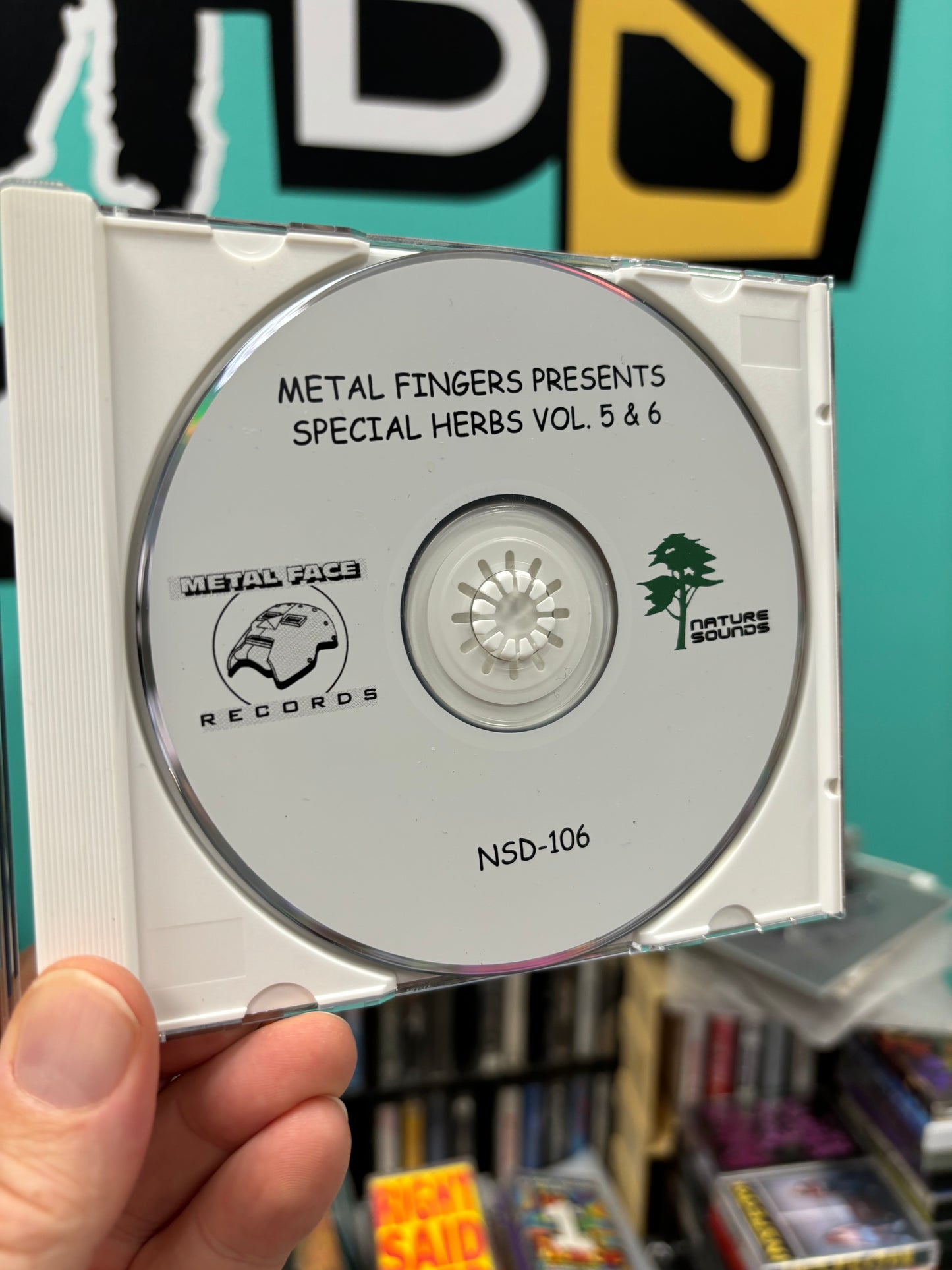 Metal Fingers (MF DOOM) Presents: Special Herbs Vol. 5&6, CD, 1st pressing, Nature Sounds, US 2003