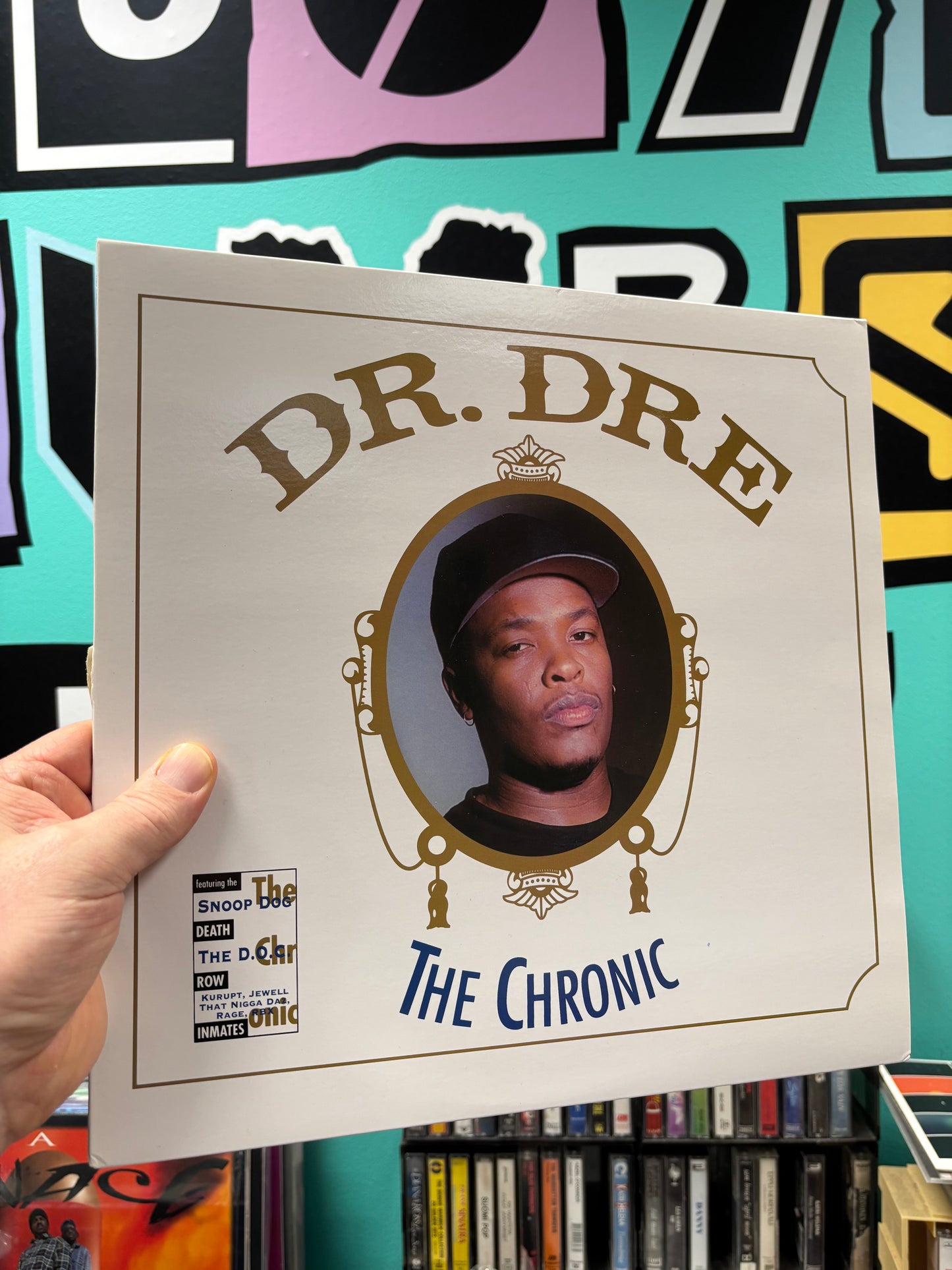 Dr. Dre: The Chronic, LP, Orange vinyl, Unofficial, Reissue, UK year?