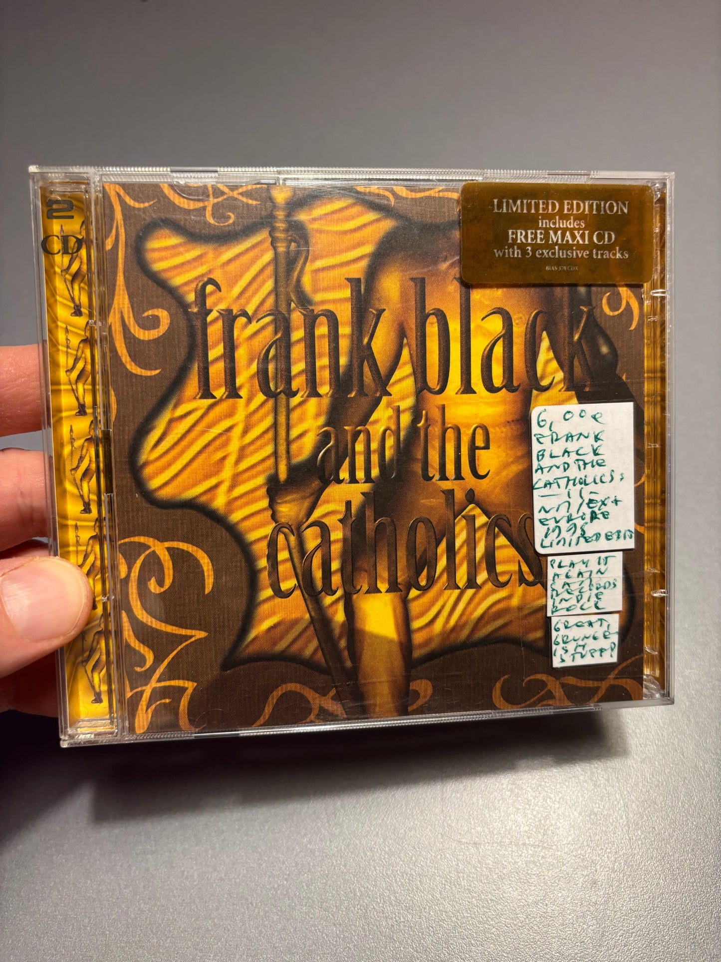 Frank Black and The Catholics: Frank Black And The Catholics, 2CD, Limited Edition, Play It Again Sam Records, Europe 1998