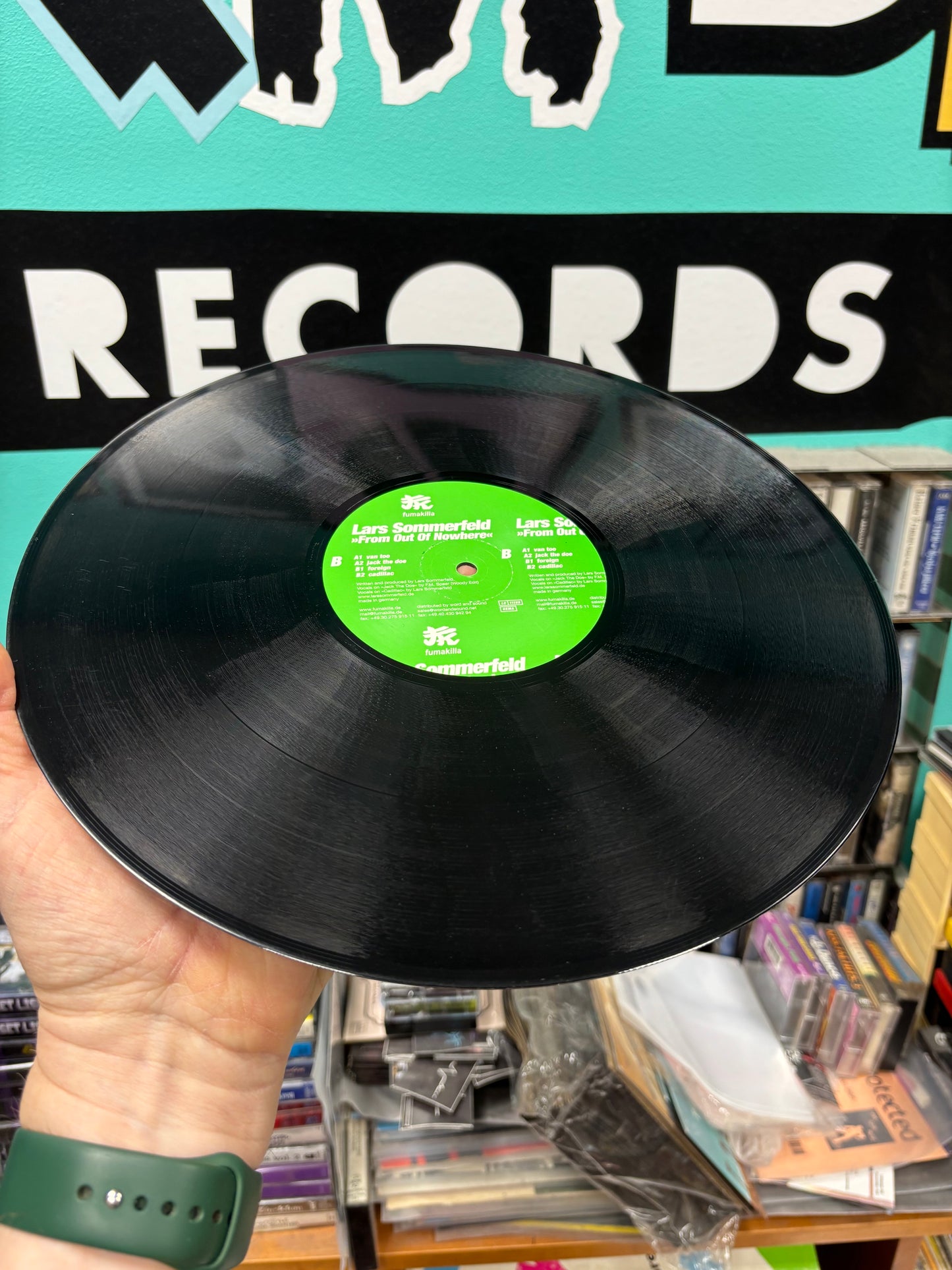 Lars Sommerfeld: From Out Of Nowhere, 12inch, Only official pressing, Fumakilla, Germany 2004