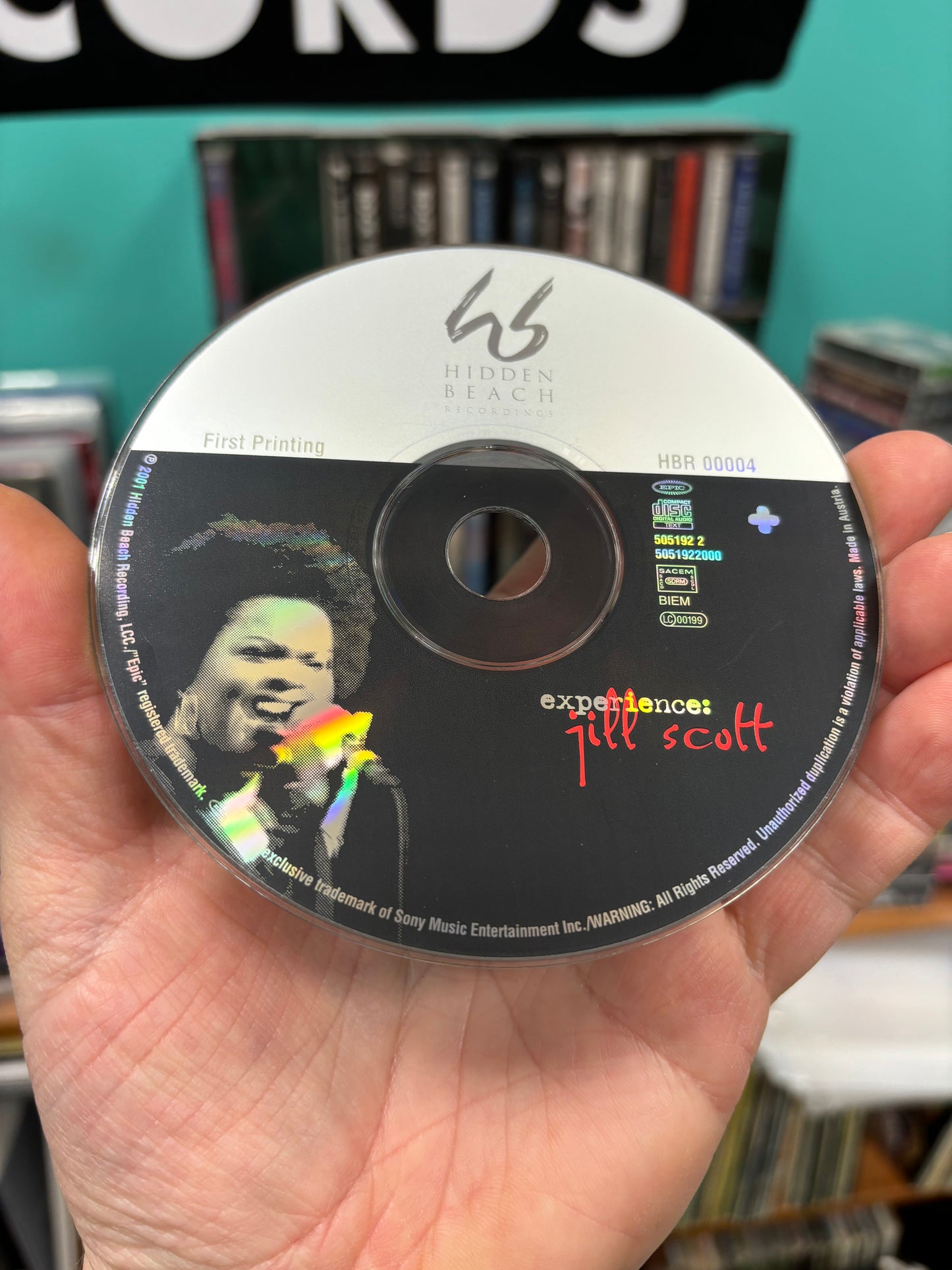 Jill Scott - Experience: Jill Scott 826+, 2CD, Hidden Beach Recordings, Europe 2001