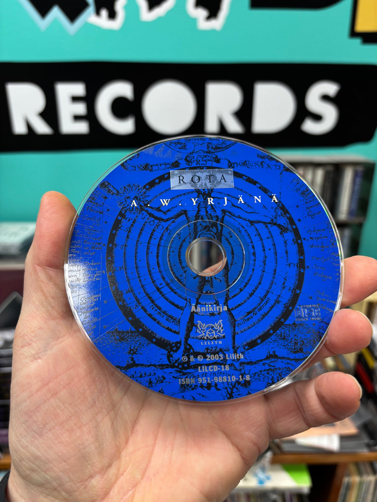 A.W. Yrjänä: Arcana & Rota, 2CD, Only audio pressing, Lilith, Finland 2003