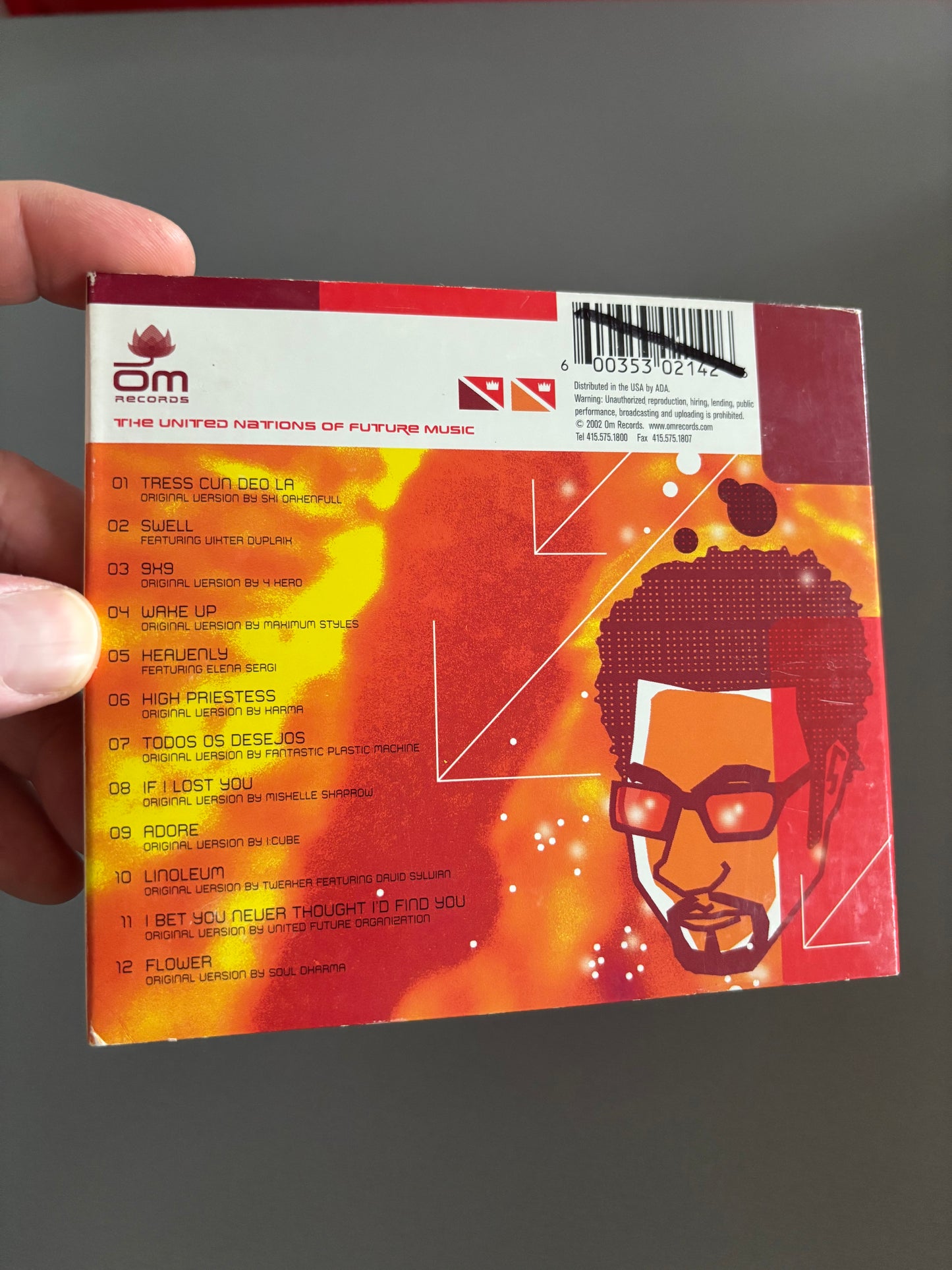 King Britt presents: Scuba - Hidden Treasures, CD, Only official CD pressing, OM Records, US 2002