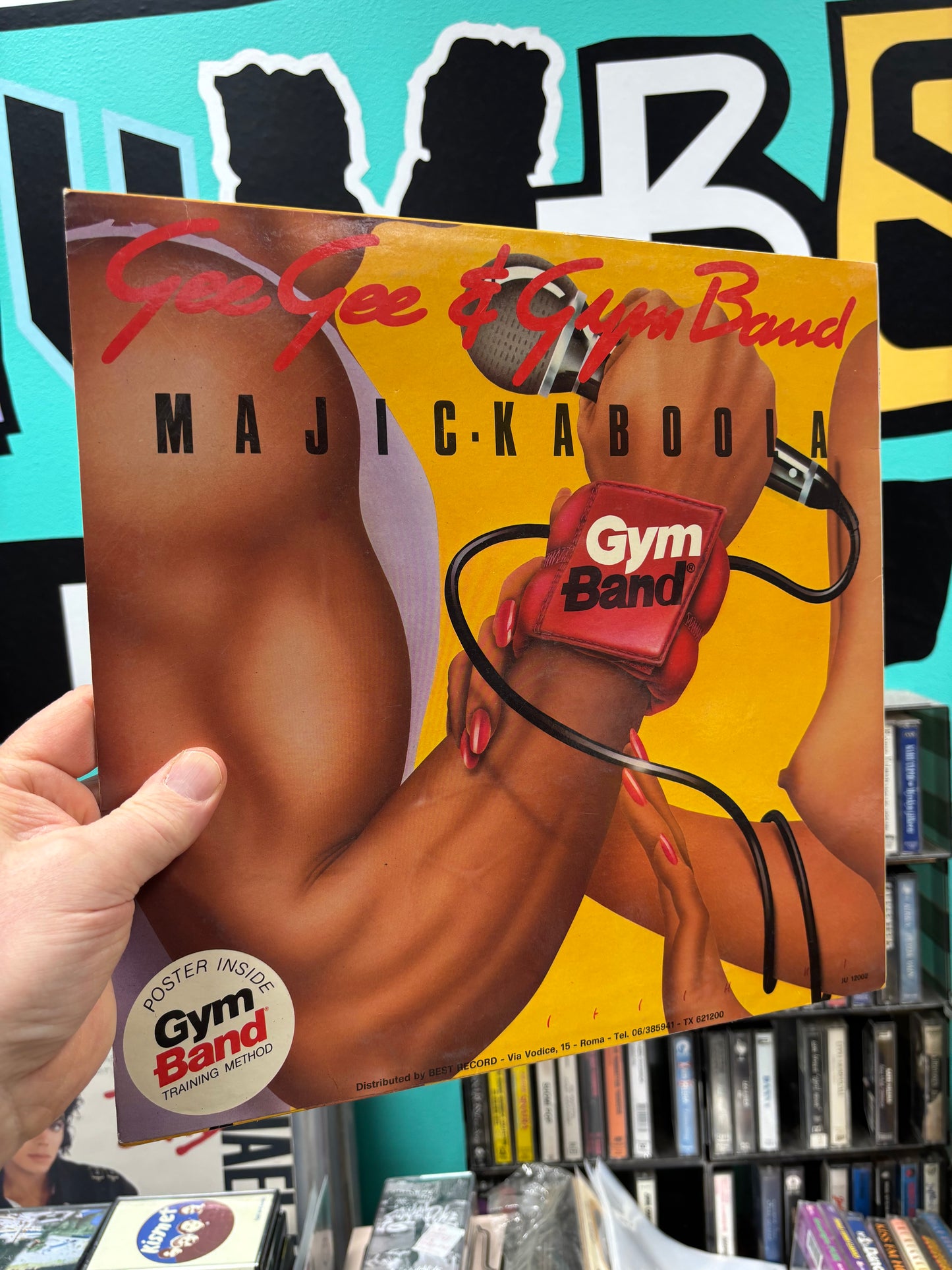 GeeGee & Gym Band: Majic-Kaboola, 12inch, Jumbo Records, Italy 1983