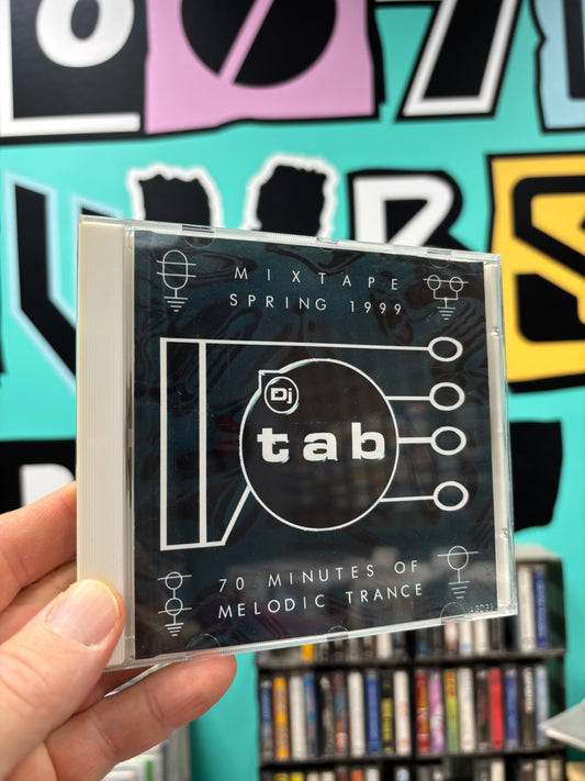 DJ Tab: Mixtape Spring 1999, 70 Minutes Of Melodic Trance, CDr, Only pressing, white label, promo, Finland 1999