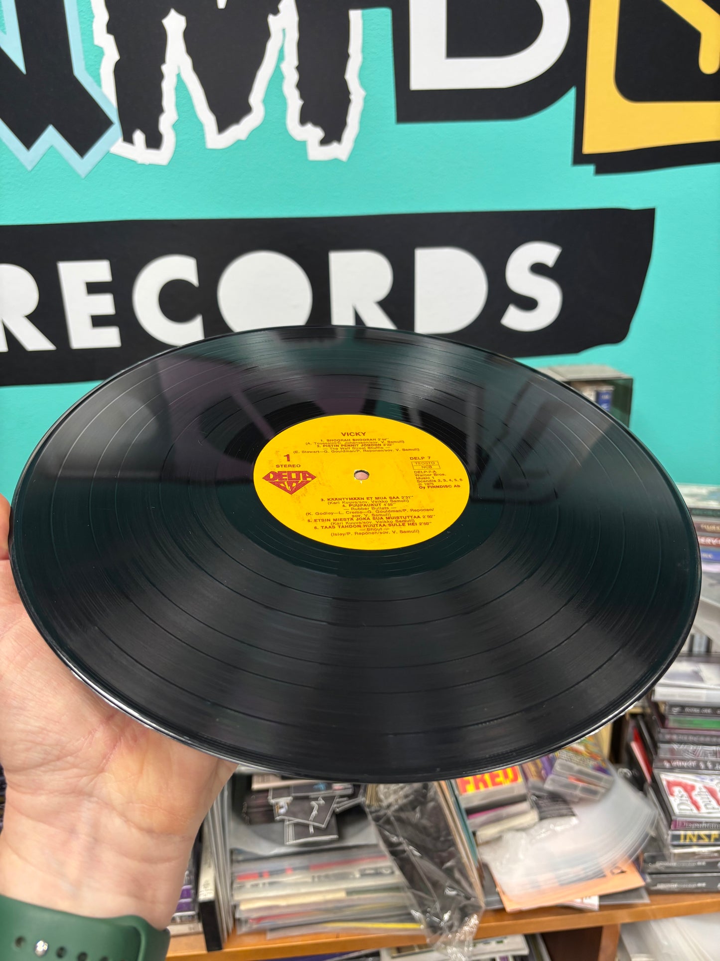 Vicky: Vicky, LP, OG pressing, Delta, Finland 1975