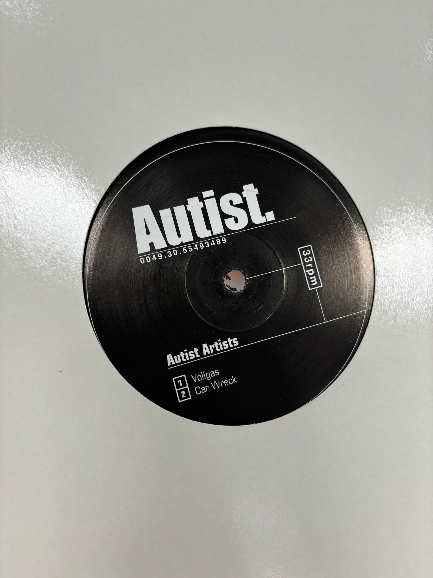 Autist Artists: Vollgas, 12inch, Only pressing, Autist, Germany 2001