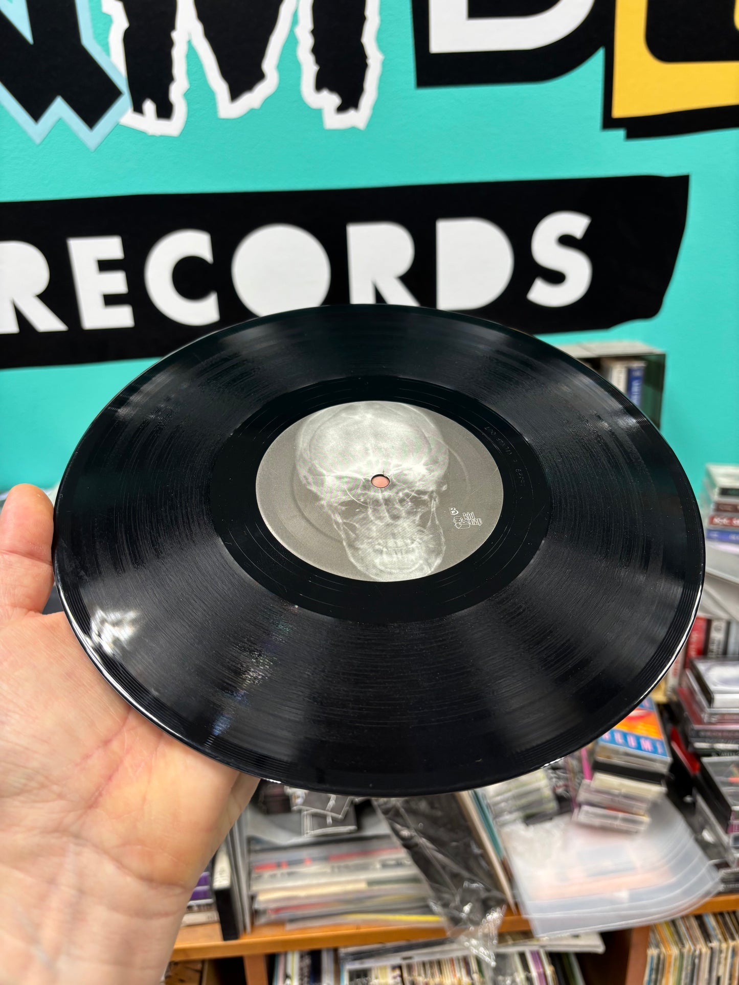 D. Riba & Lucia Macari: Hip-Hop Bones Vol. 1, 10inch, Only pressing, Gatefold, Limited Edition, Numbered, KidNap Records, Netherlands 2005