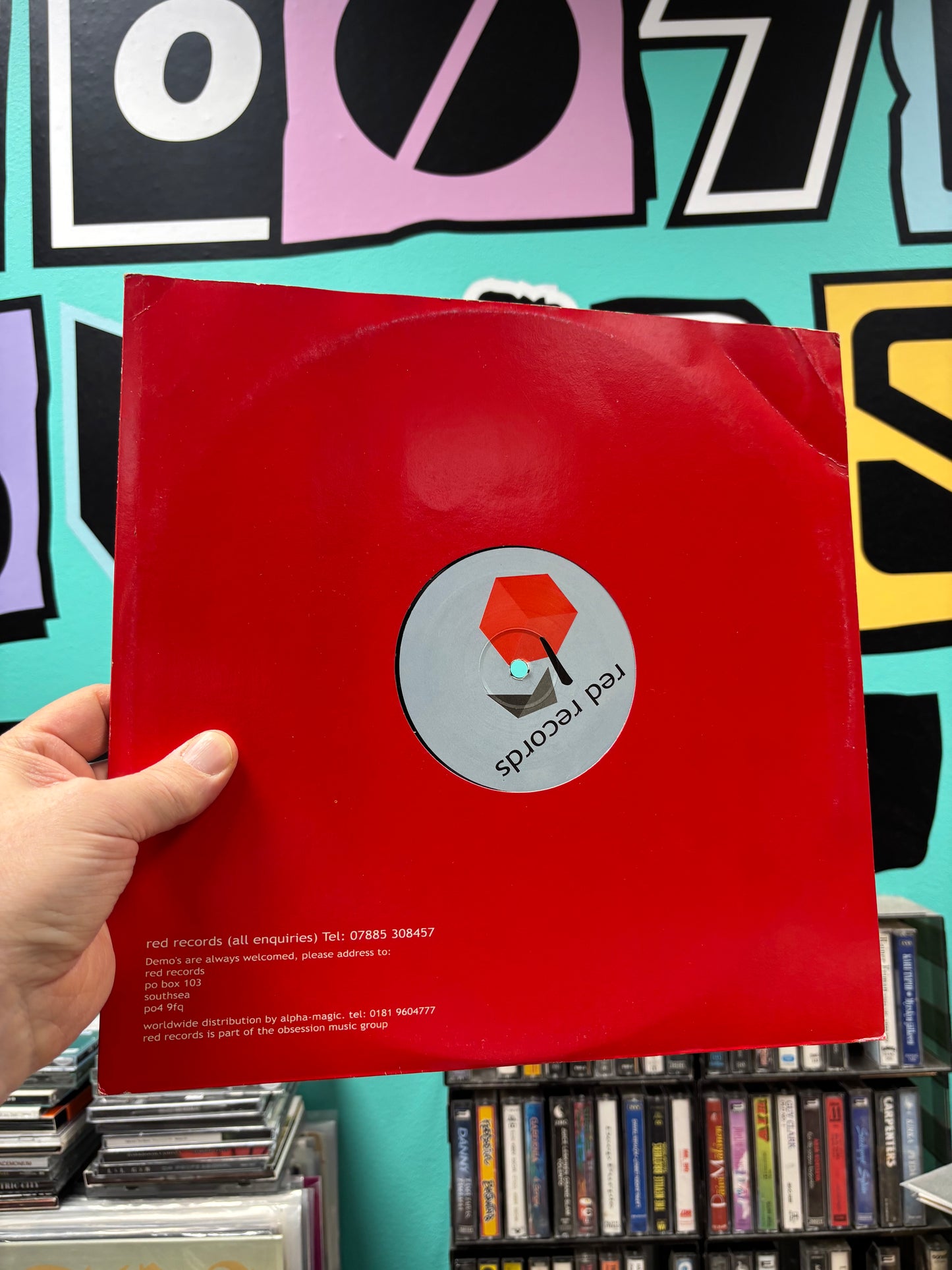 Space Child: Getting On It/Terminated, 12inch, Only official pressing, Red Records, UK 2001