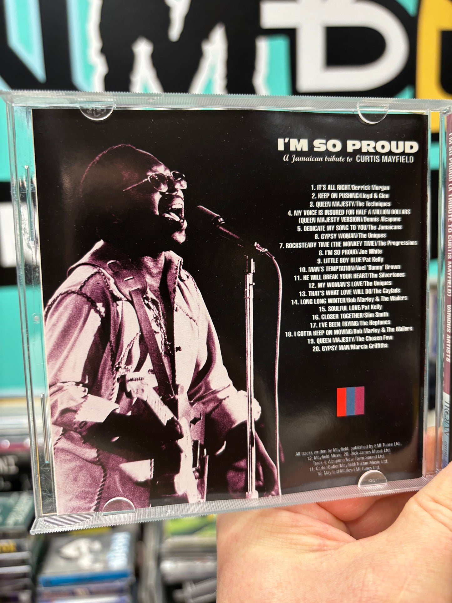 I’m So Proud  (A Jamaican Tribute To Curtis Mayfield), CD, UK 1997