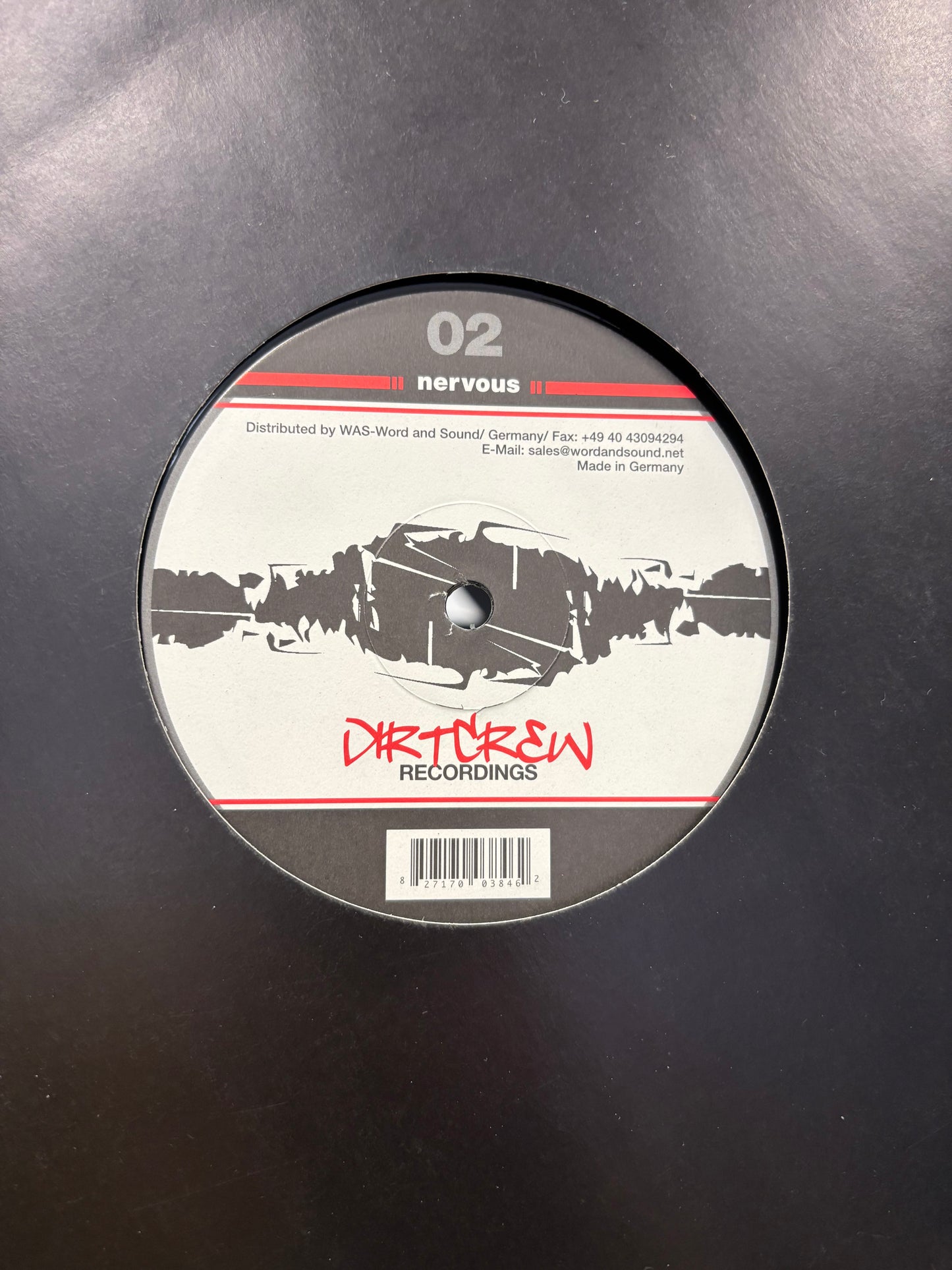 Dirtcrew: What You Want/Nervous, 12inch, Only official pressing, Dirt Crew Recordings, Germany 2004