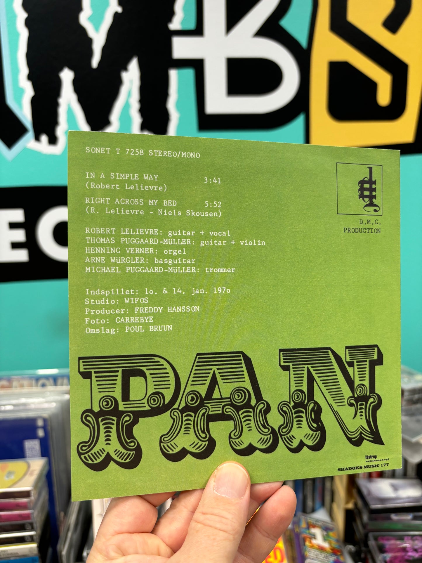 Pan: Pan, LP, reissue, 180gram, gatefold, 7inch, poster, insert, printed inner sleeve, Hand numbered, Shadows Music, Germany 2015