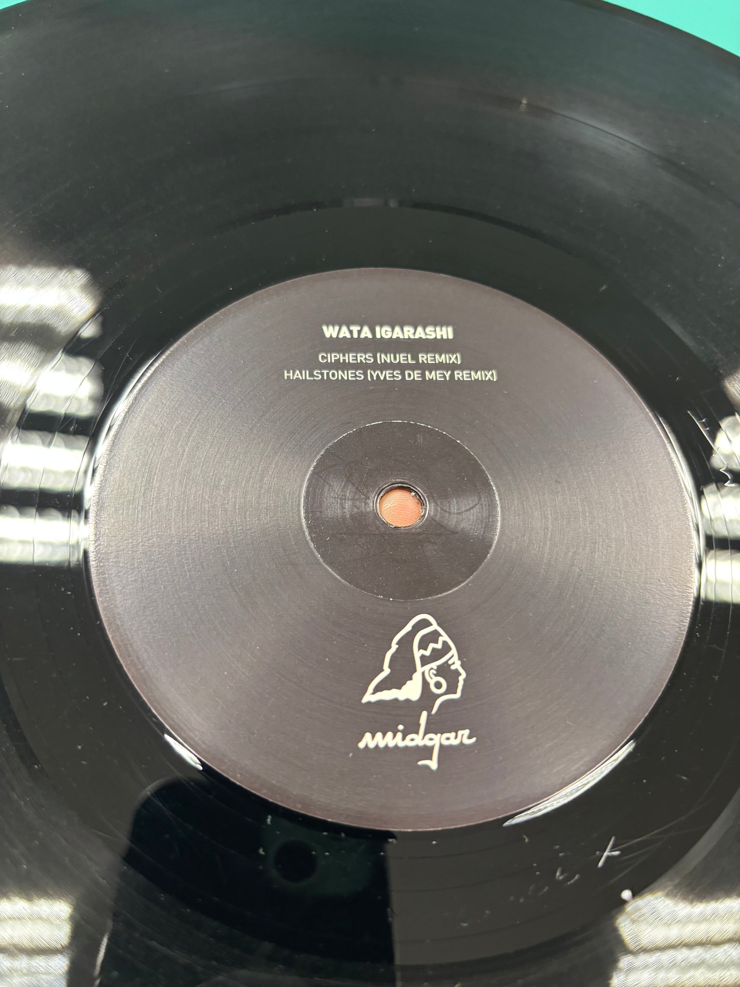 Wata Igarashi: Ciphers EP Remixes, 12inch, Black, Midgar, Germany 2017