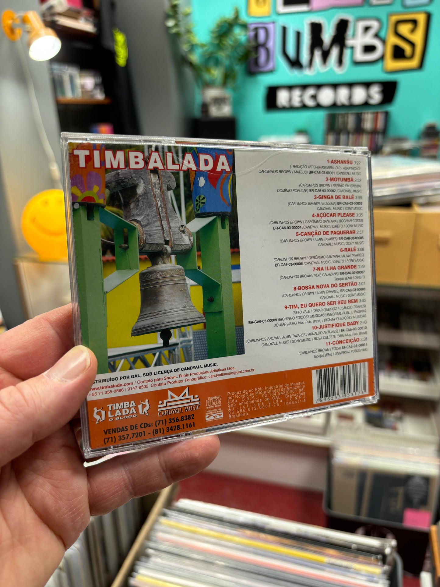 Timbalada: Serviço De Animação, CD, Brazil 2003