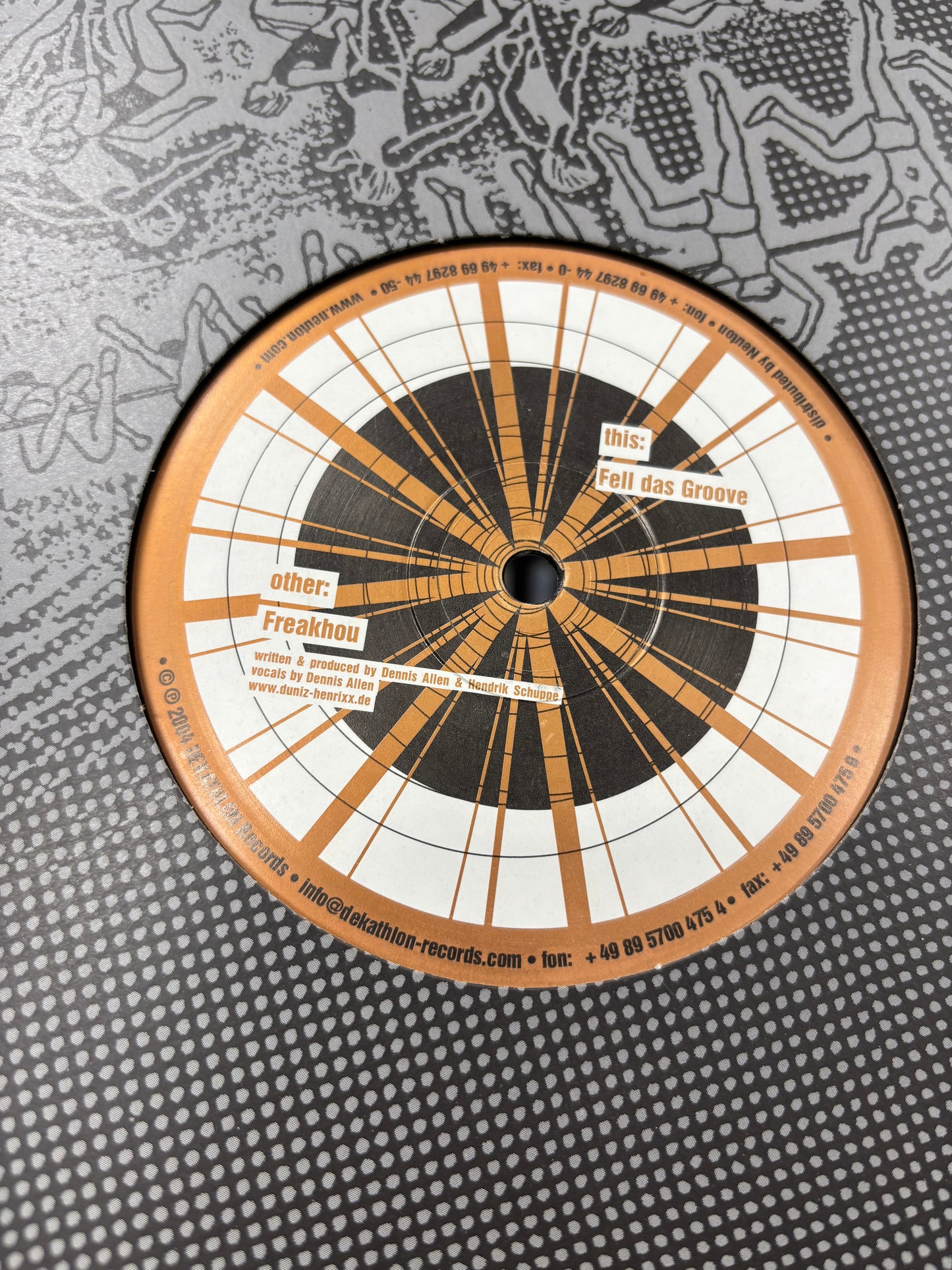 Duniz & Henrixx: DH2 EP, 12inch, Only official pressing, Dekathlon Records, Germany 2004