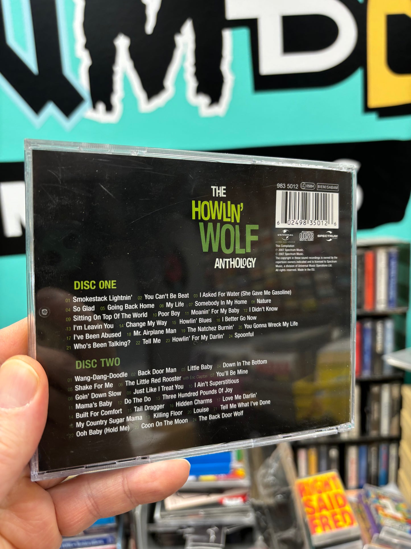 Howlin’ Wolf: The Howlin’ Wolf Anthology, 2CD, Only pressing, Spectrum Music, Universal, Europe 2007