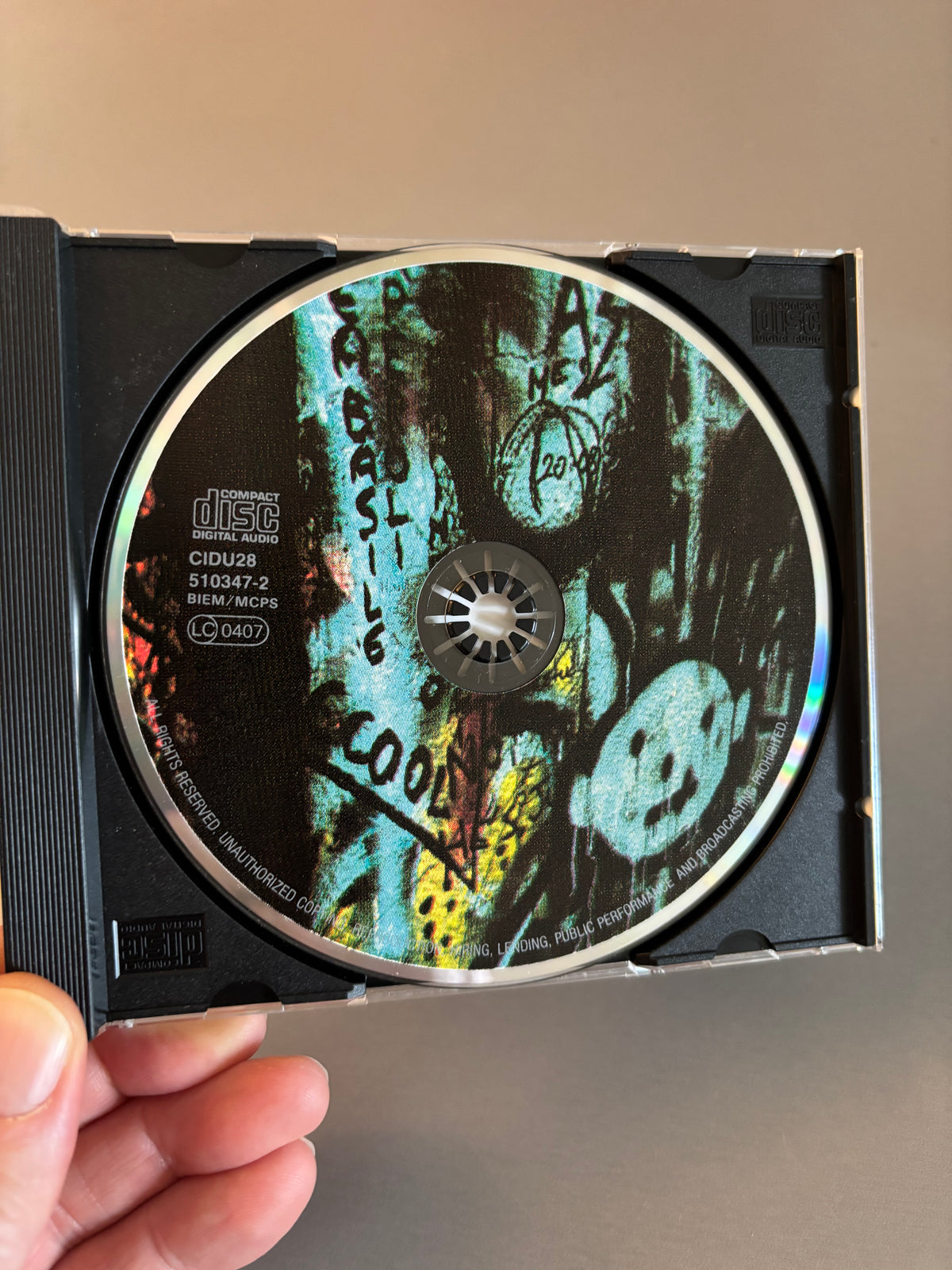 U2: Achtung Baby, CD, repress, EDC pressing, Island Records, Europe year?