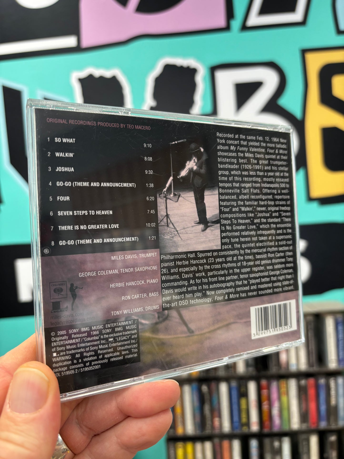Miles Davis: ’Four’ & More - Recorded Live In Concert, CD, reissue, remastered, Columbia, Legacy, Europe 2005