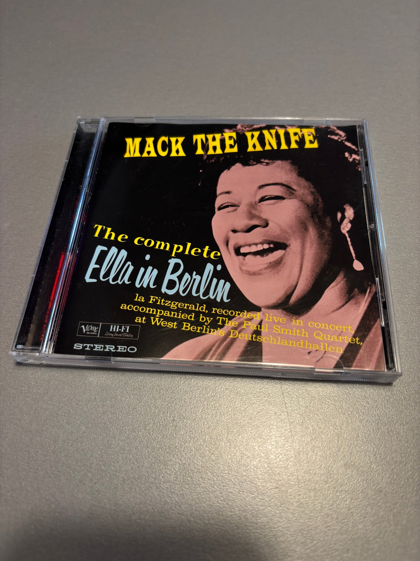 Ella Fitzgerald - The Complete Ella In Berlin: Mack The Knife, CD, reissue, remastered, Verve Records, Europe 1993