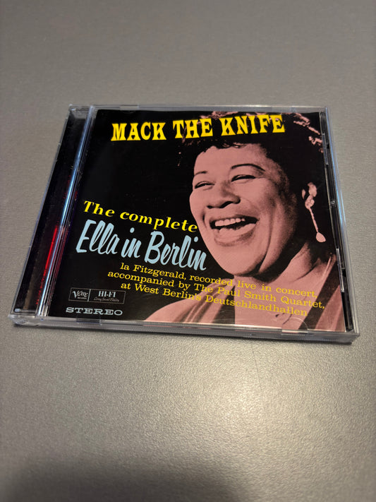 Ella Fitzgerald - The Complete Ella In Berlin: Mack The Knife, CD, reissue, remastered, Verve Records, Europe 1993