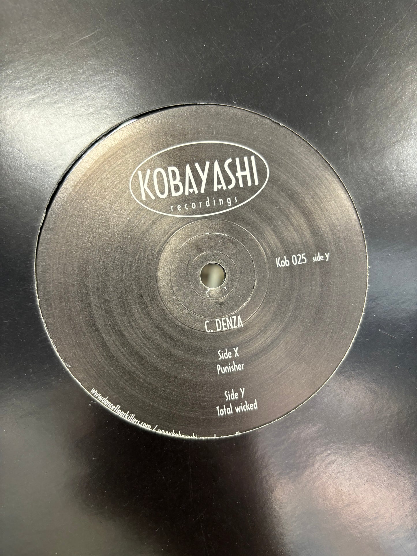 C. Denza: Punisher, 12inch, Only official pressing, Kobayashi Recordings, France 2002