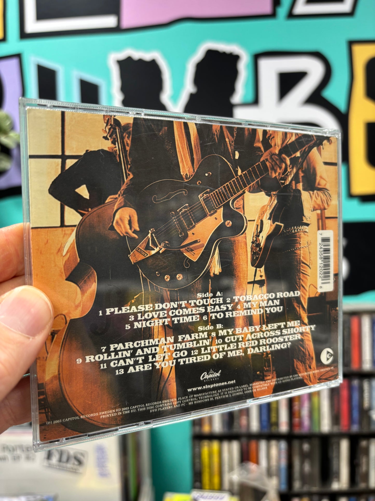 Slaptones: Simplify, CD, Only CD pressing, Capitol Records, Sweden 2003