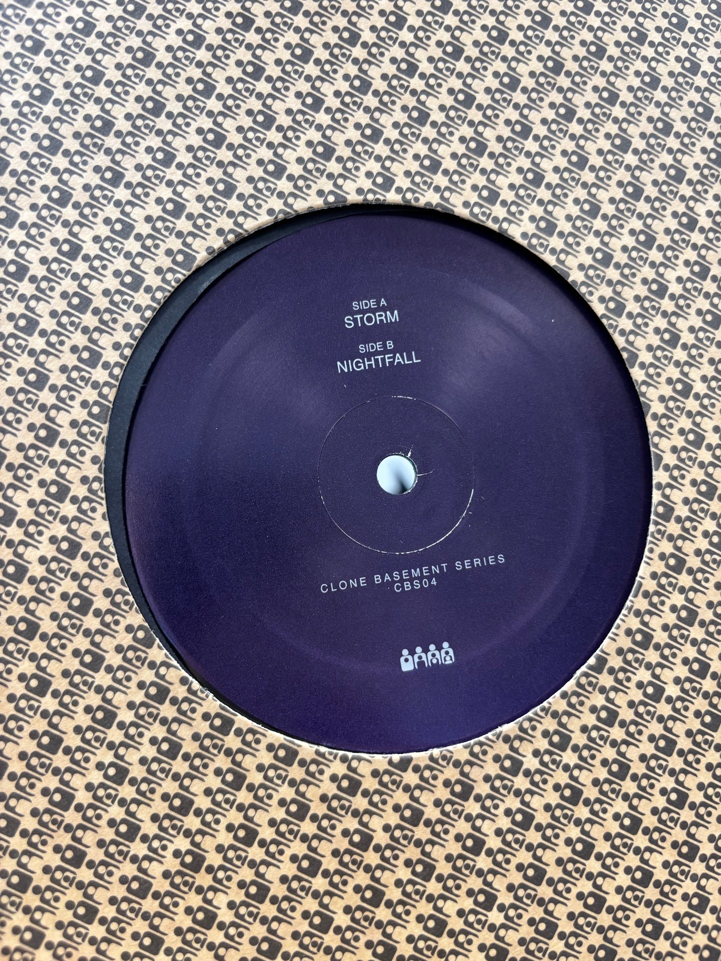Literon: Storm/Nightfall, 12inch, Black vinyl, Clone Basement Series, Netherlands 2010