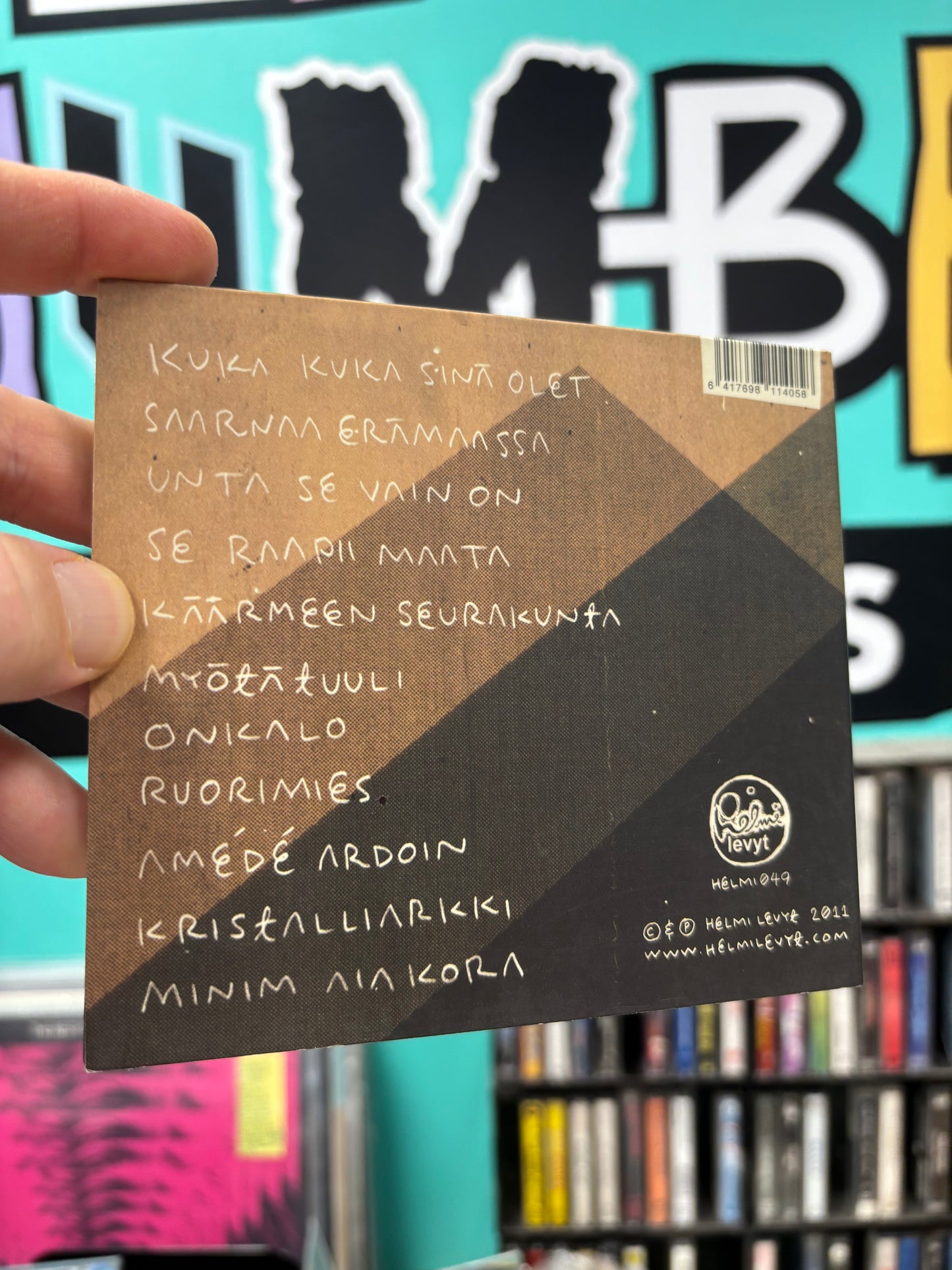 Faarao Pirttikangas: Kuhmalahden Numibialaiset, CD, 1st pressing, Only CD pressing, Helmi Levyt, Finland 2011