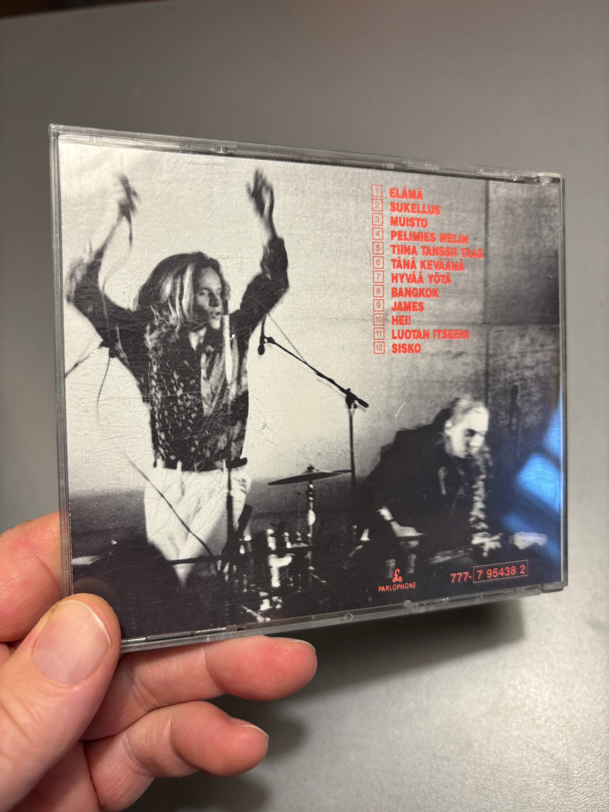Neljä Ruusua: Hyvää Yötä Bangkok, CD, 1st pressing, Parlophone, Finland 1990